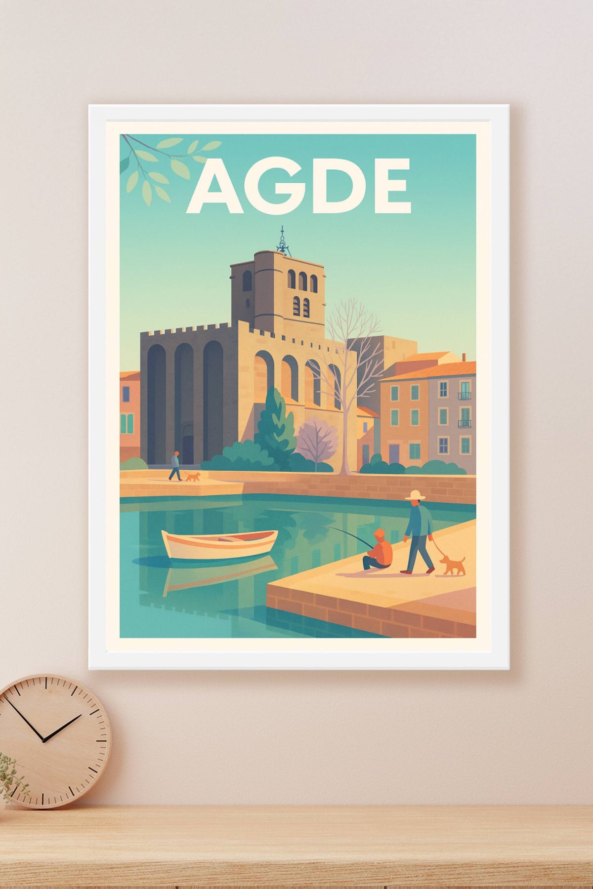 Affiche de Agde - Sérénité au bord de l'eau