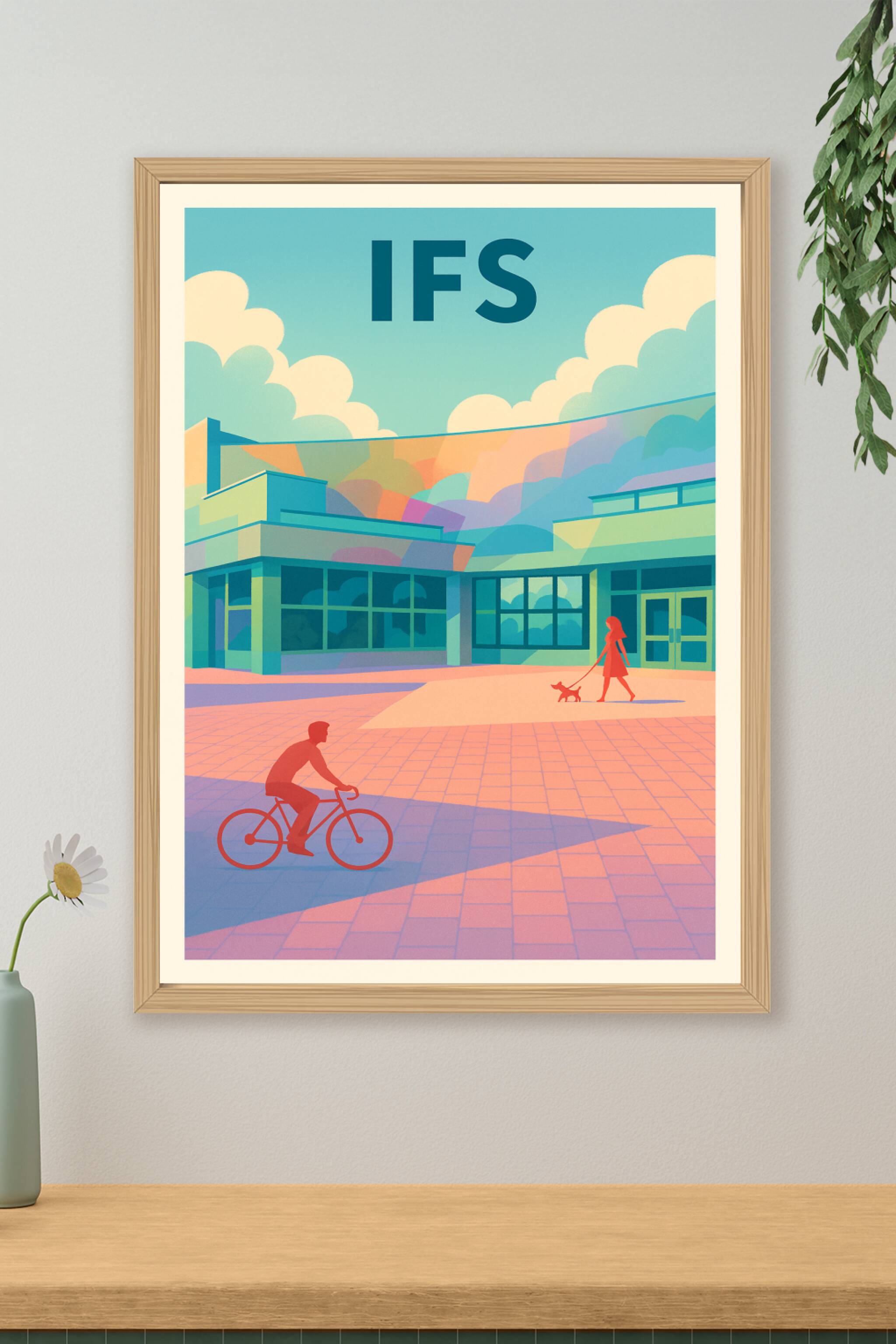 Affiche de Ifs - Atmosphère paisible et moderne