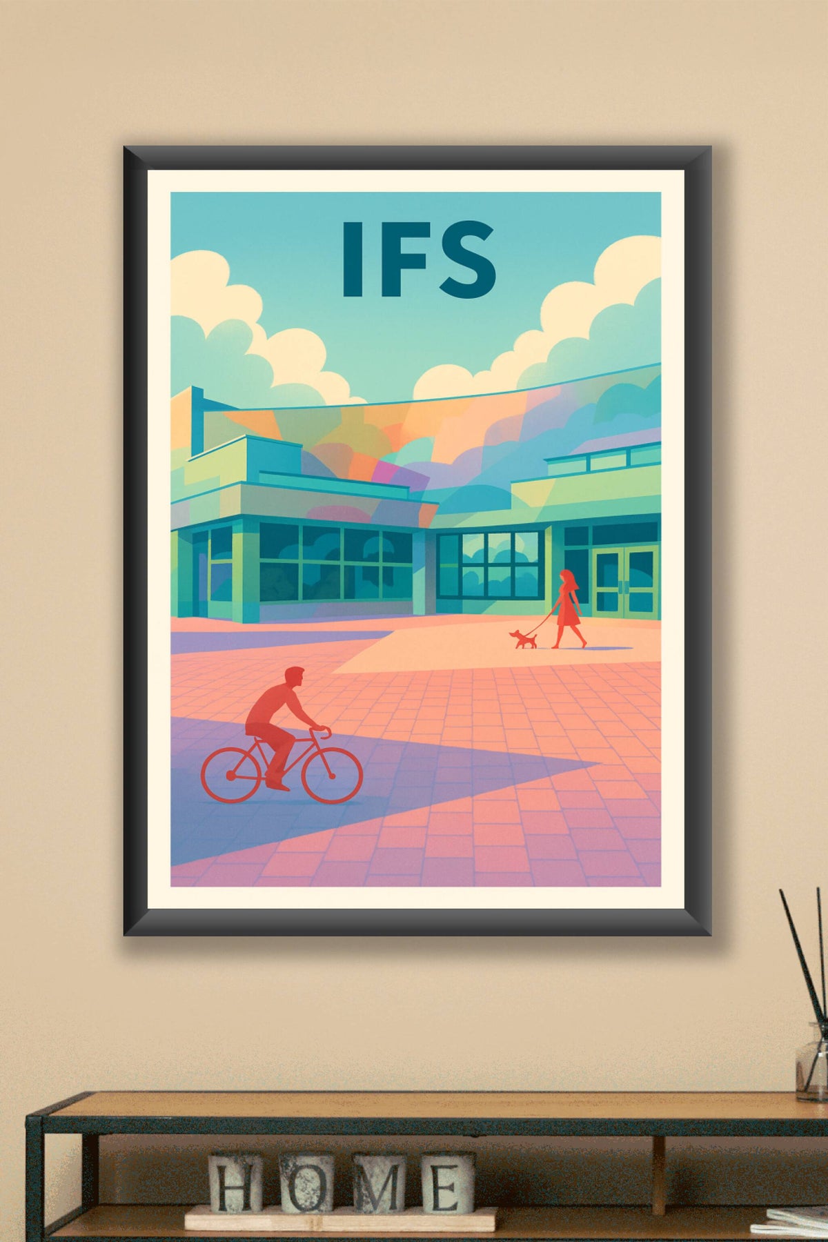 Affiche de Ifs - Atmosphère paisible et moderne