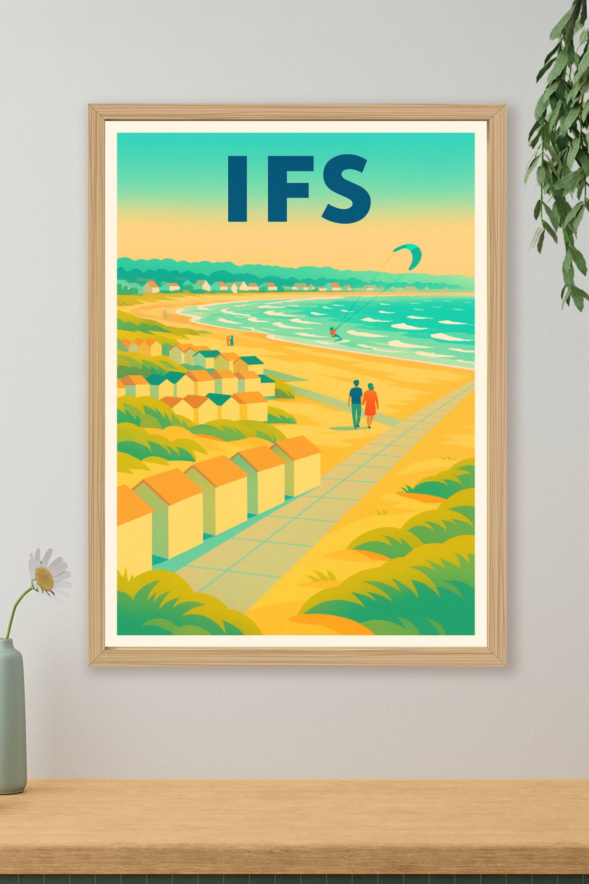 Affiche de Ifs - Escapade Balnéaire et Nature