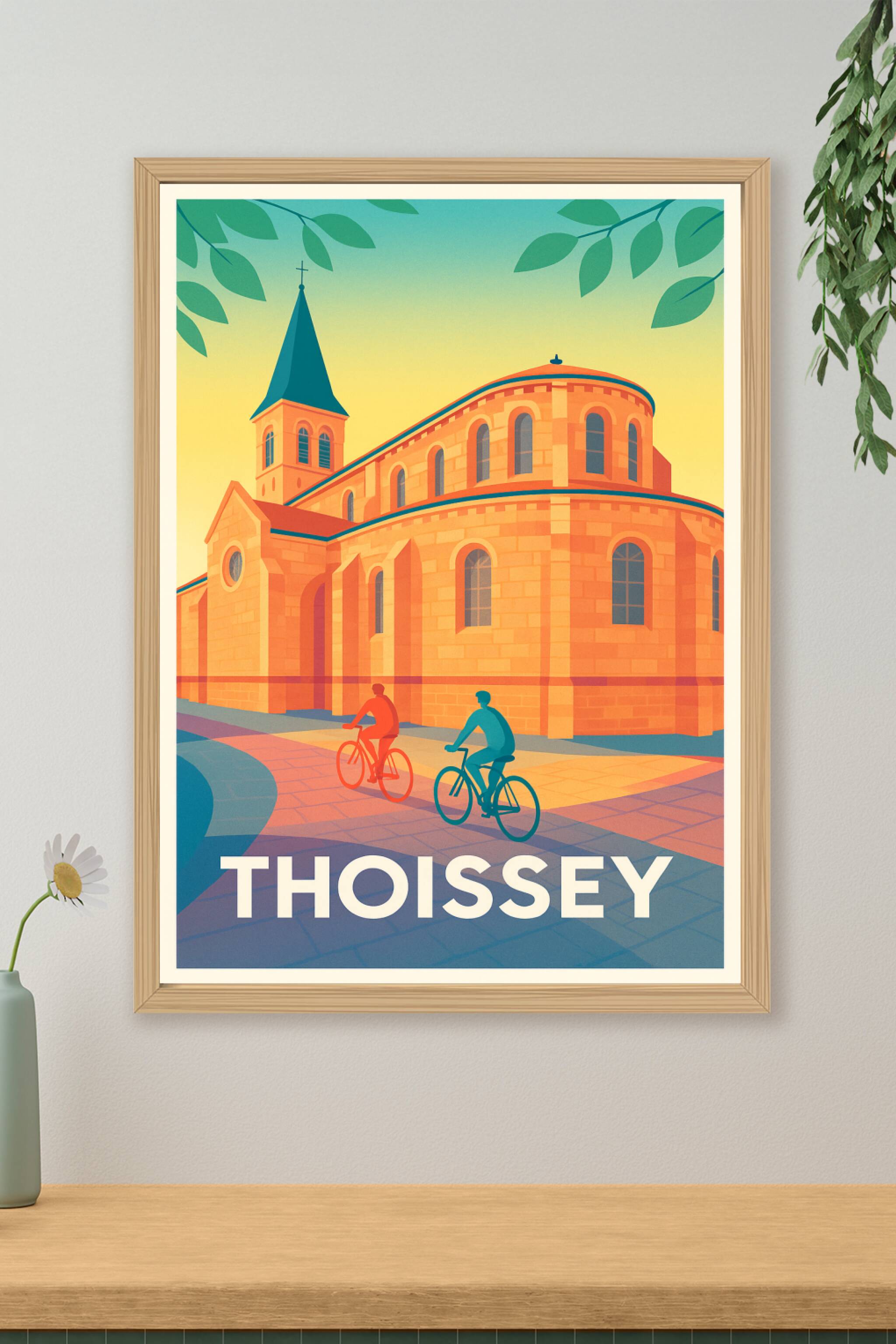 Affiche de Thoissey - Balade à vélo au cœur de l'histoire