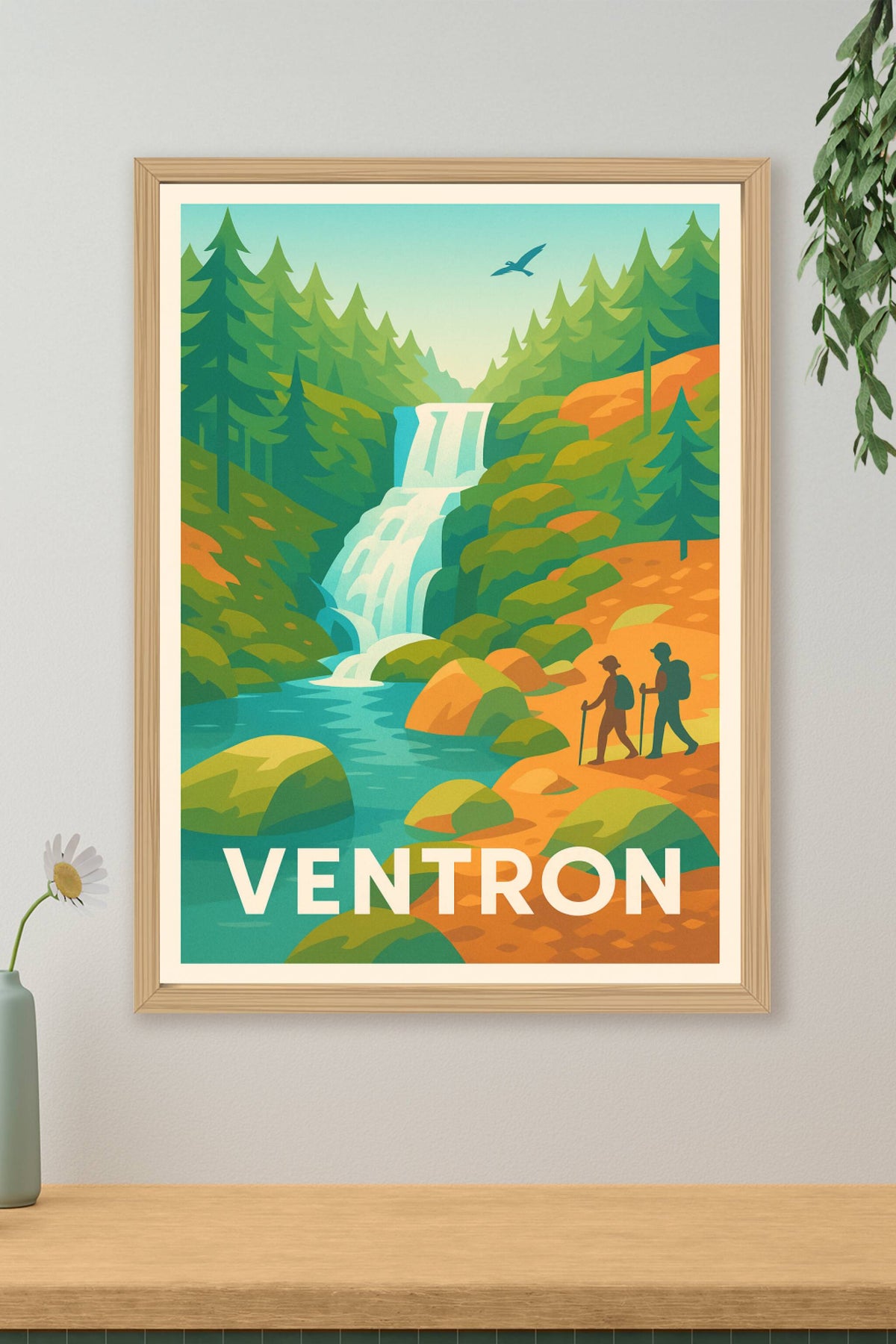 Affiche Ventron — Évasion nature au cœur des Vosges · poster d'art de Ventron