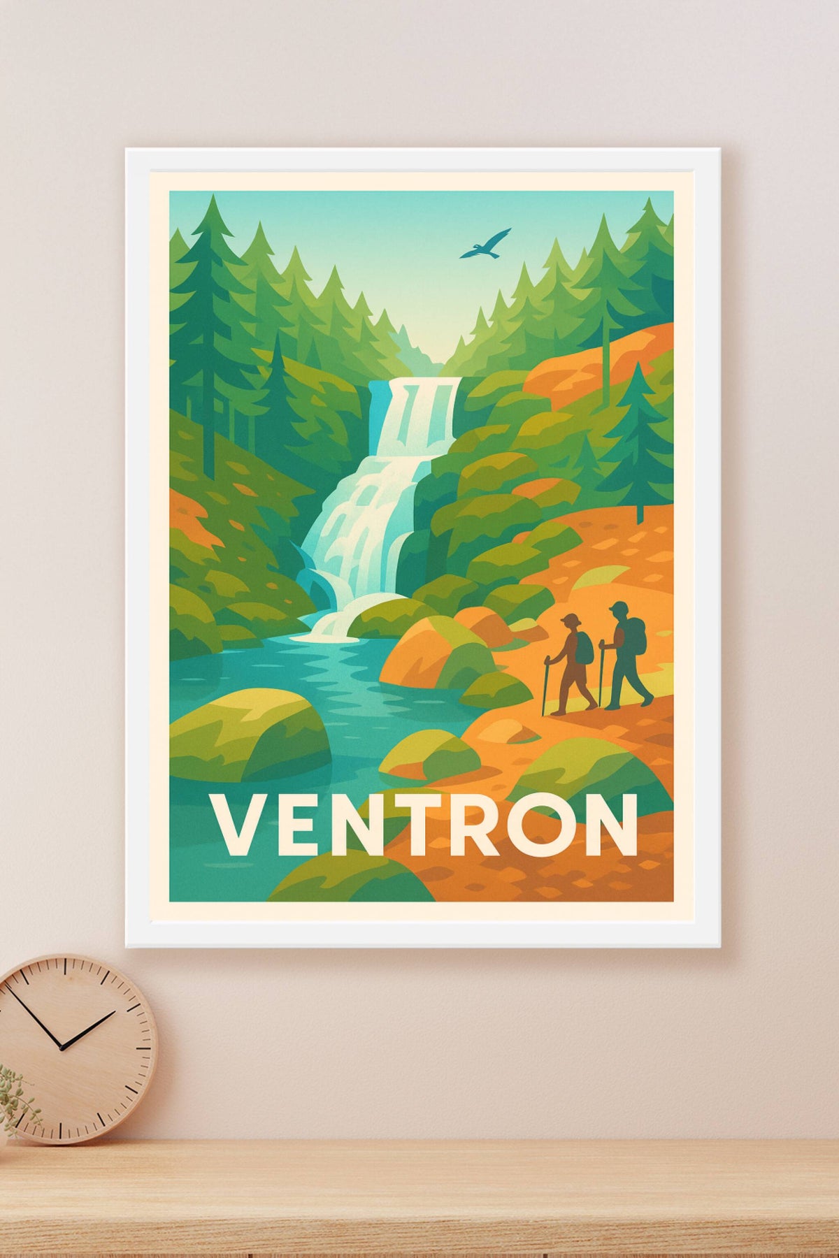 Affiche Ventron — Évasion nature au cœur des Vosges · poster d'art de Ventron
