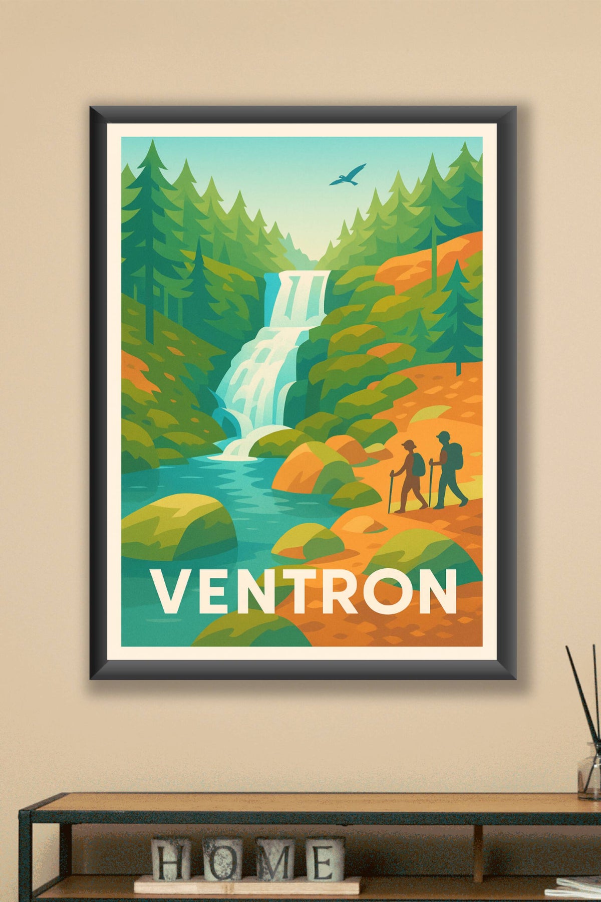Affiche Ventron — Évasion nature au cœur des Vosges · poster d'art de Ventron
