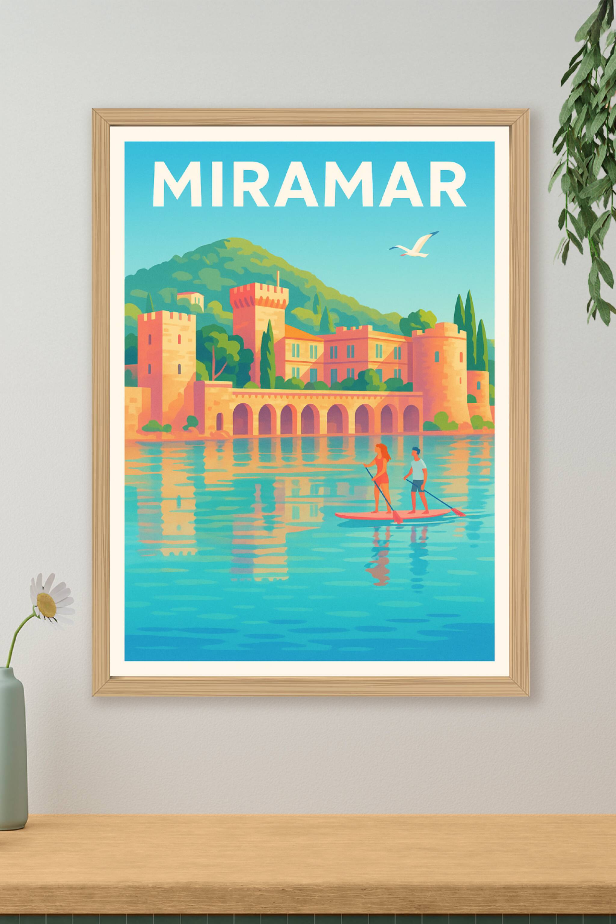 Affiche de Miramar - Sérénité au fil de l'eau