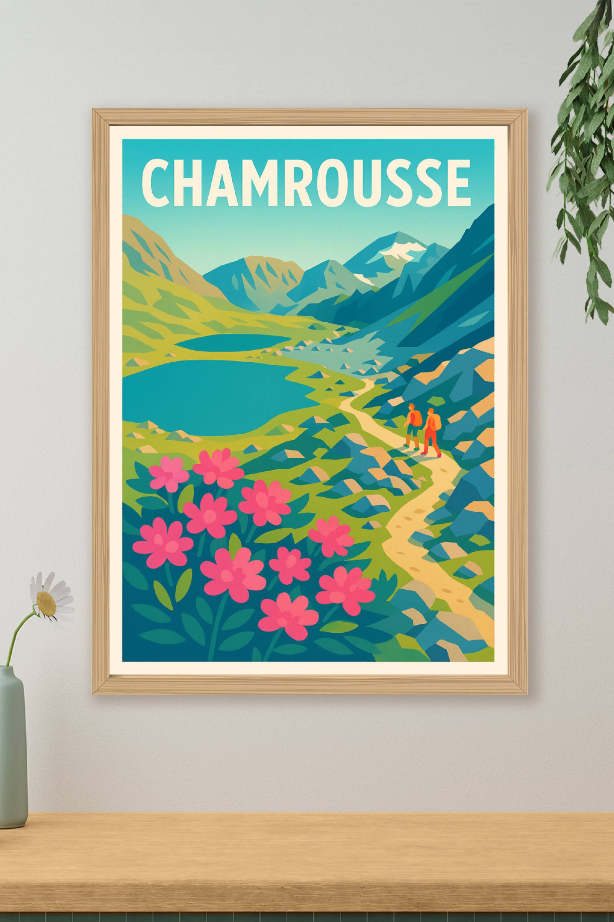 Affiche de Chamrousse - Évasion Nature en Montagne