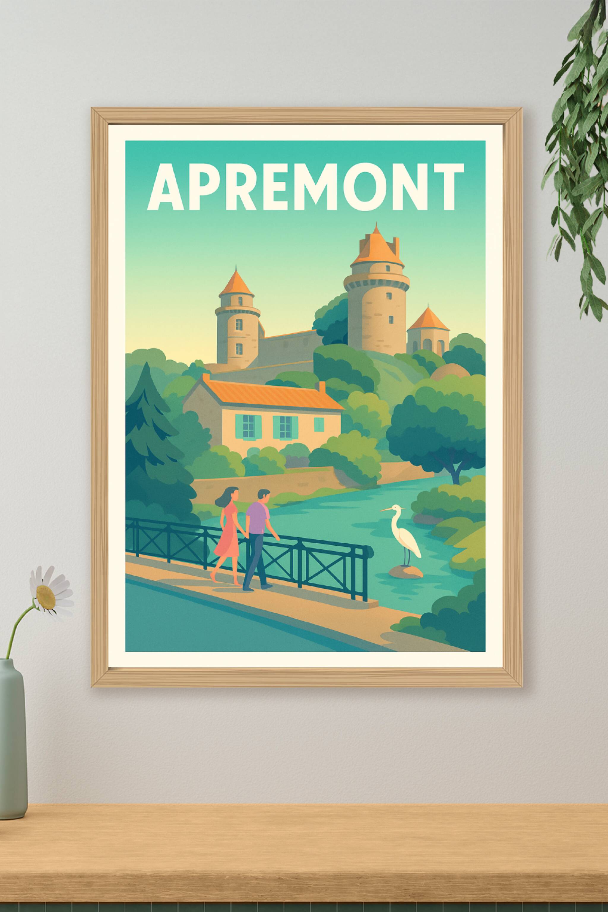 Affiche de Apremont - Sérénité au cœur du patrimoine