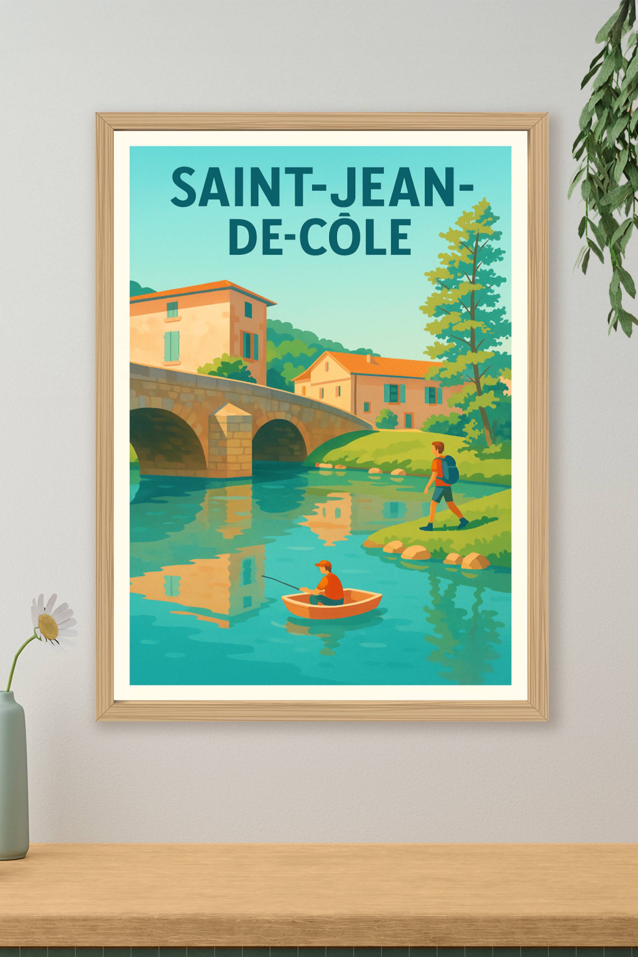 Affiche de Saint-Jean-de-Côle - Charme et Tranquillité en Périgord