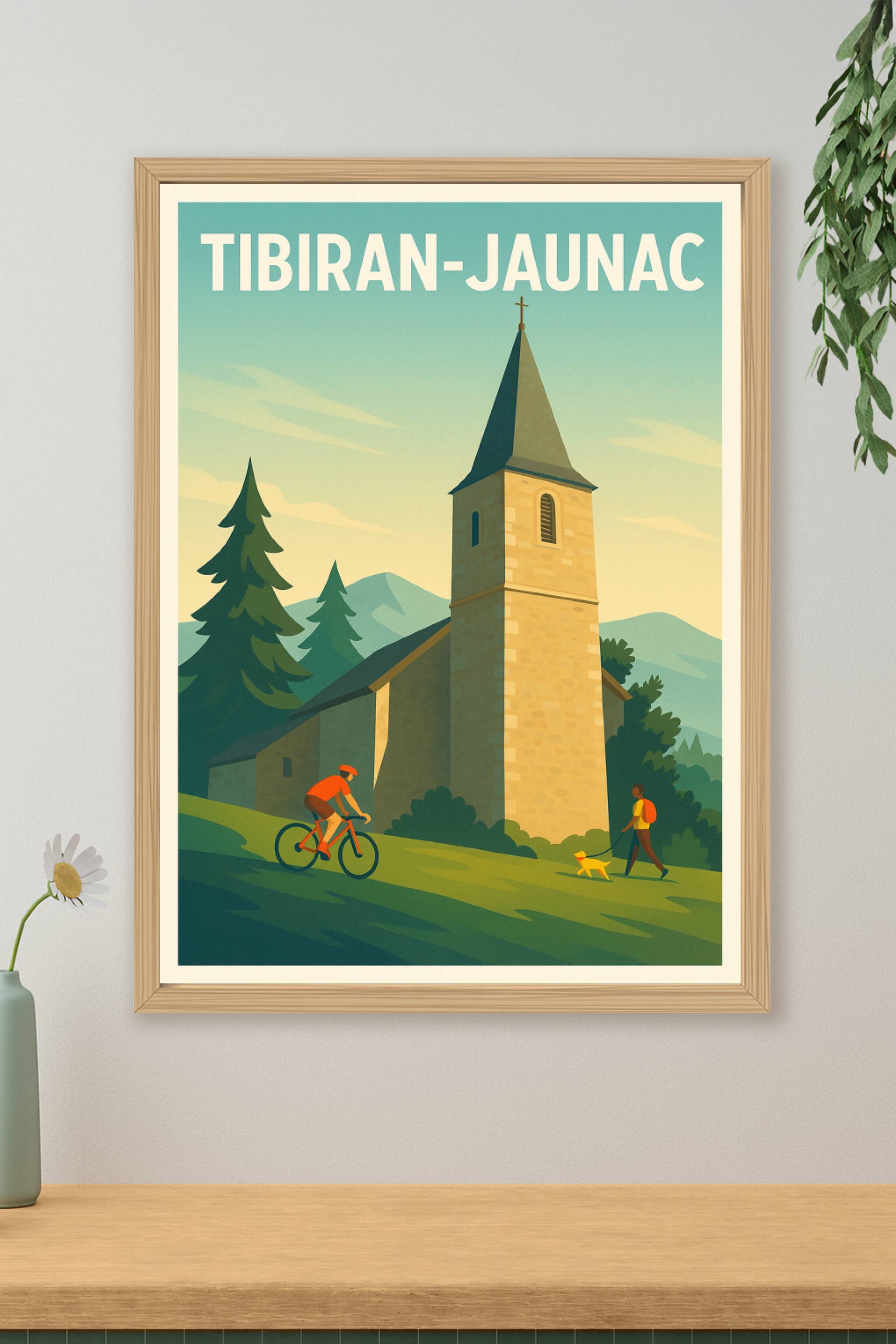 Affiche de Tibiran-Jaunac - Charme paisible en pleine nature