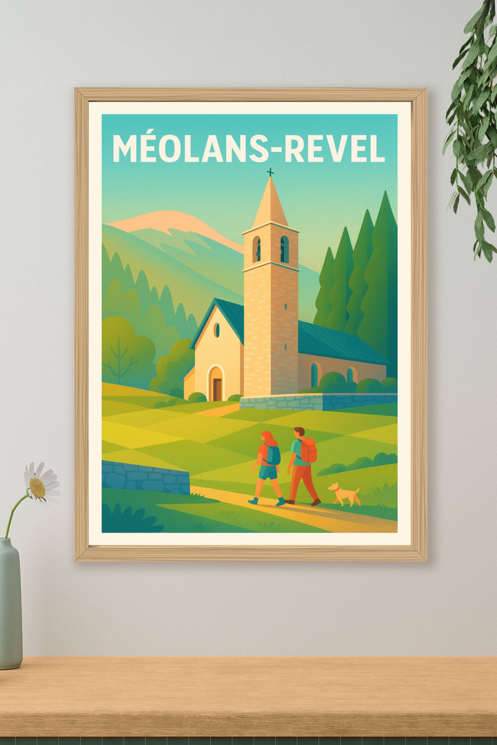 Affiche de Méolans-Revel - Escapade paisible en pleine nature