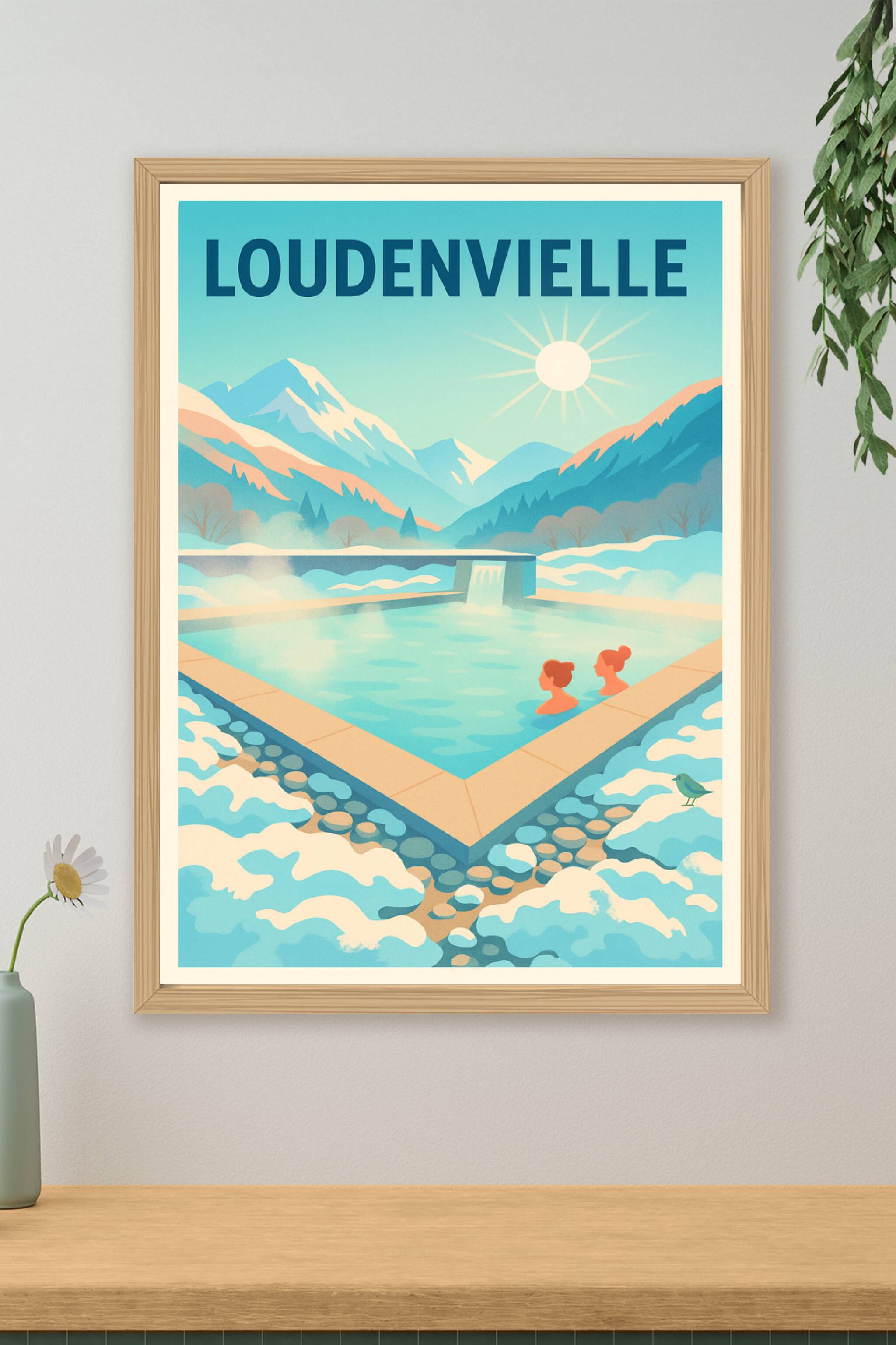 Affiche de Loudenvielle - Évasion thermale au cœur des montagnes