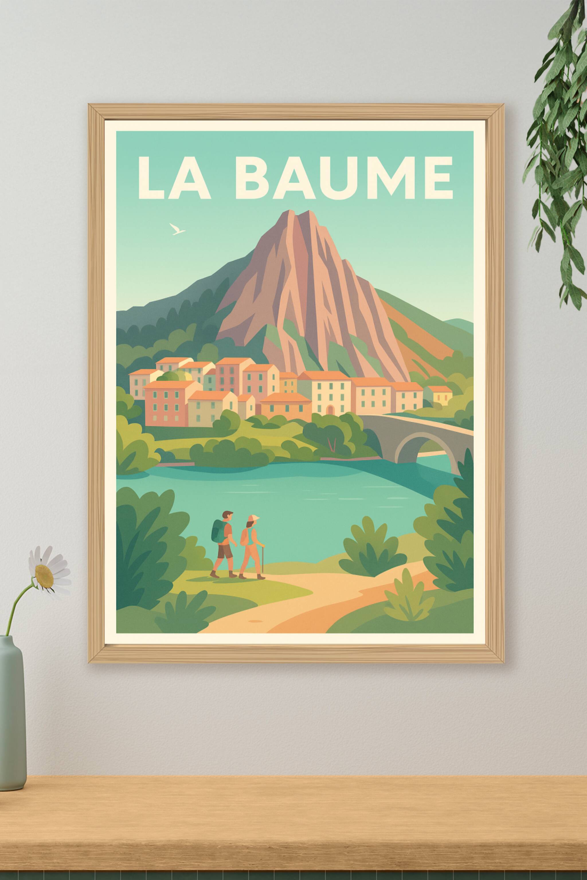 Affiche de La Baume - Évasion naturelle au pied de la montagne