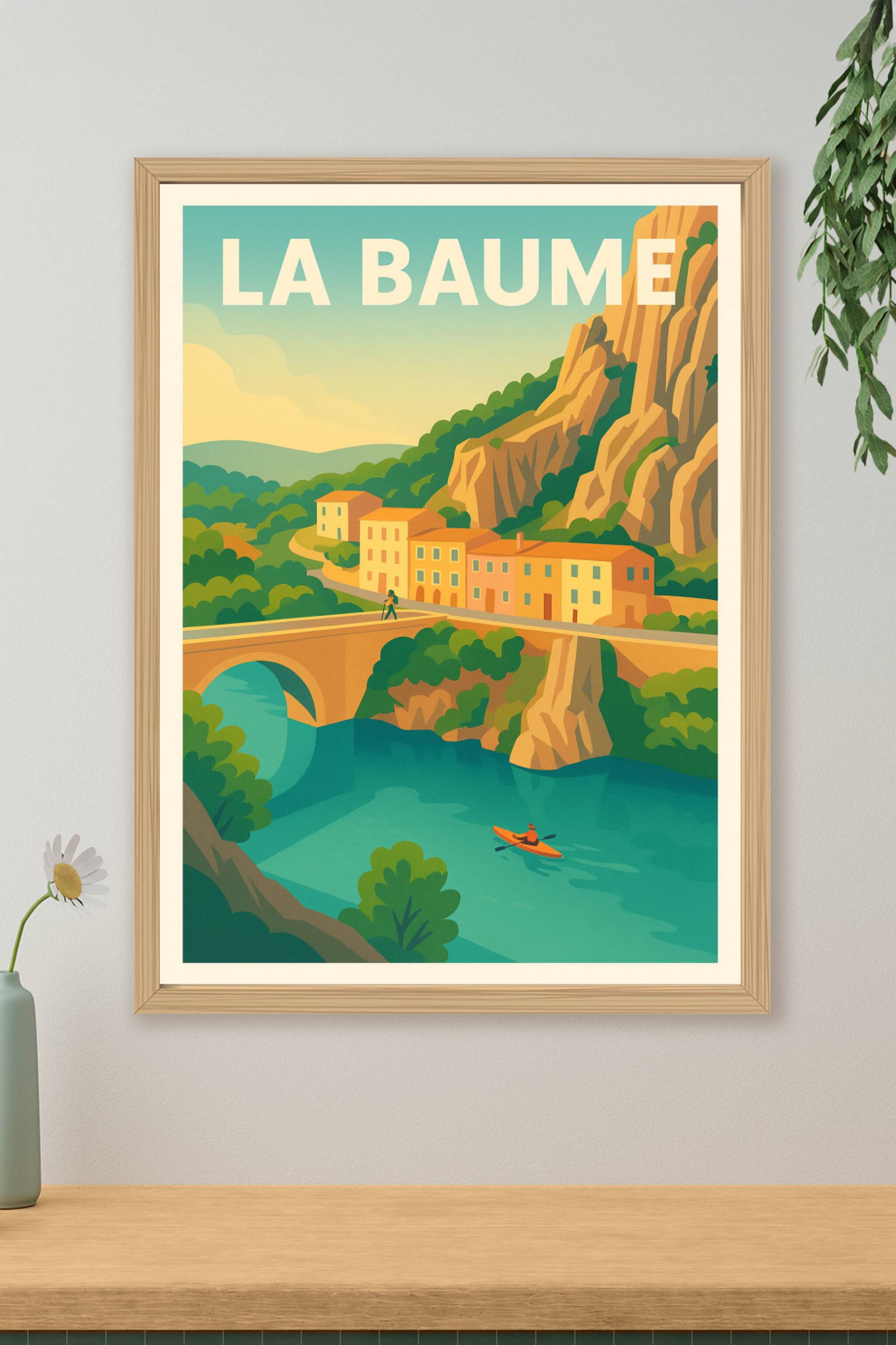 Affiche de La Baume - Évasion au cœur de la nature