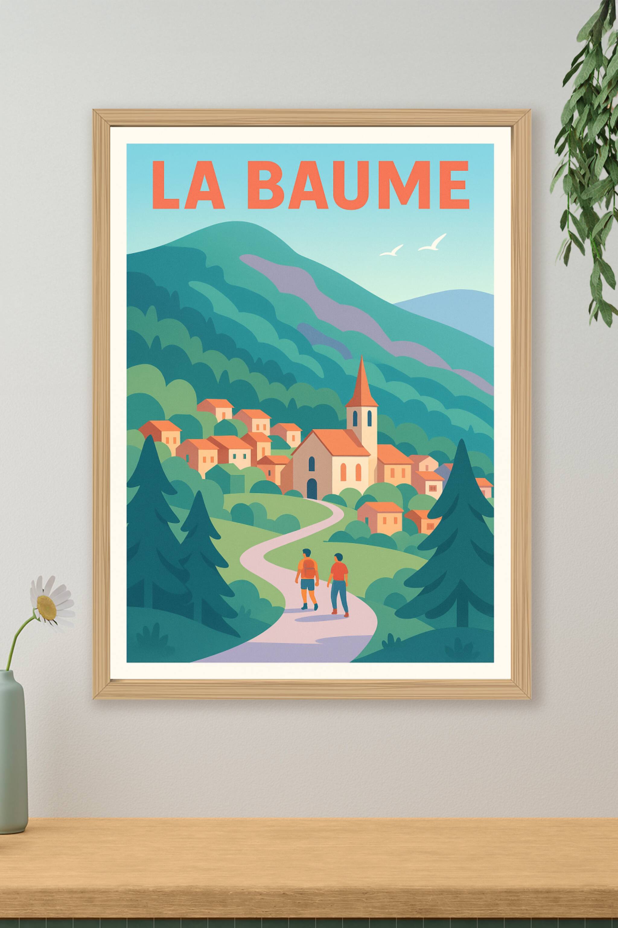 Affiche de La Baume - Escapade paisible au cœur de la nature