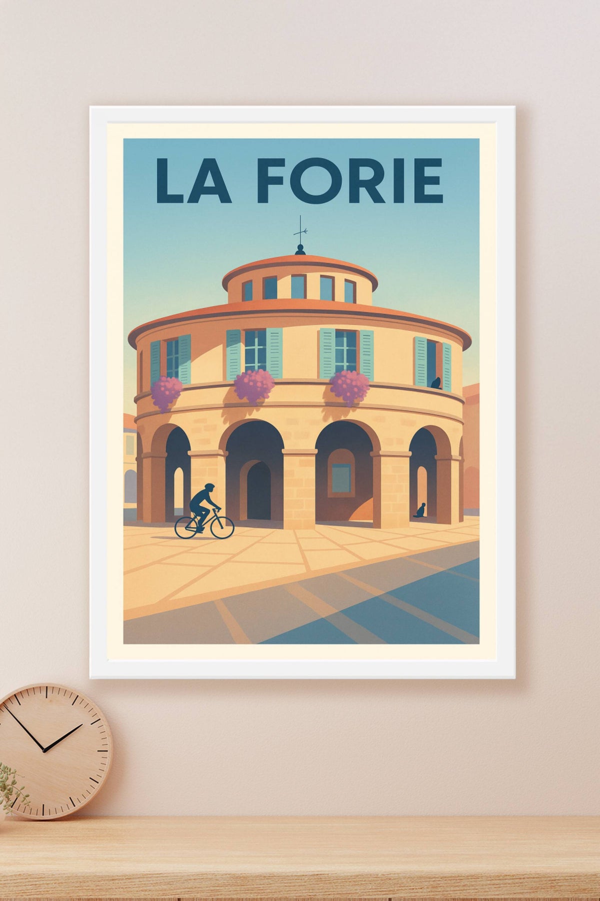 Affiche La Forie — Charme intemporel en pleine lumière · poster d'art de La Forie