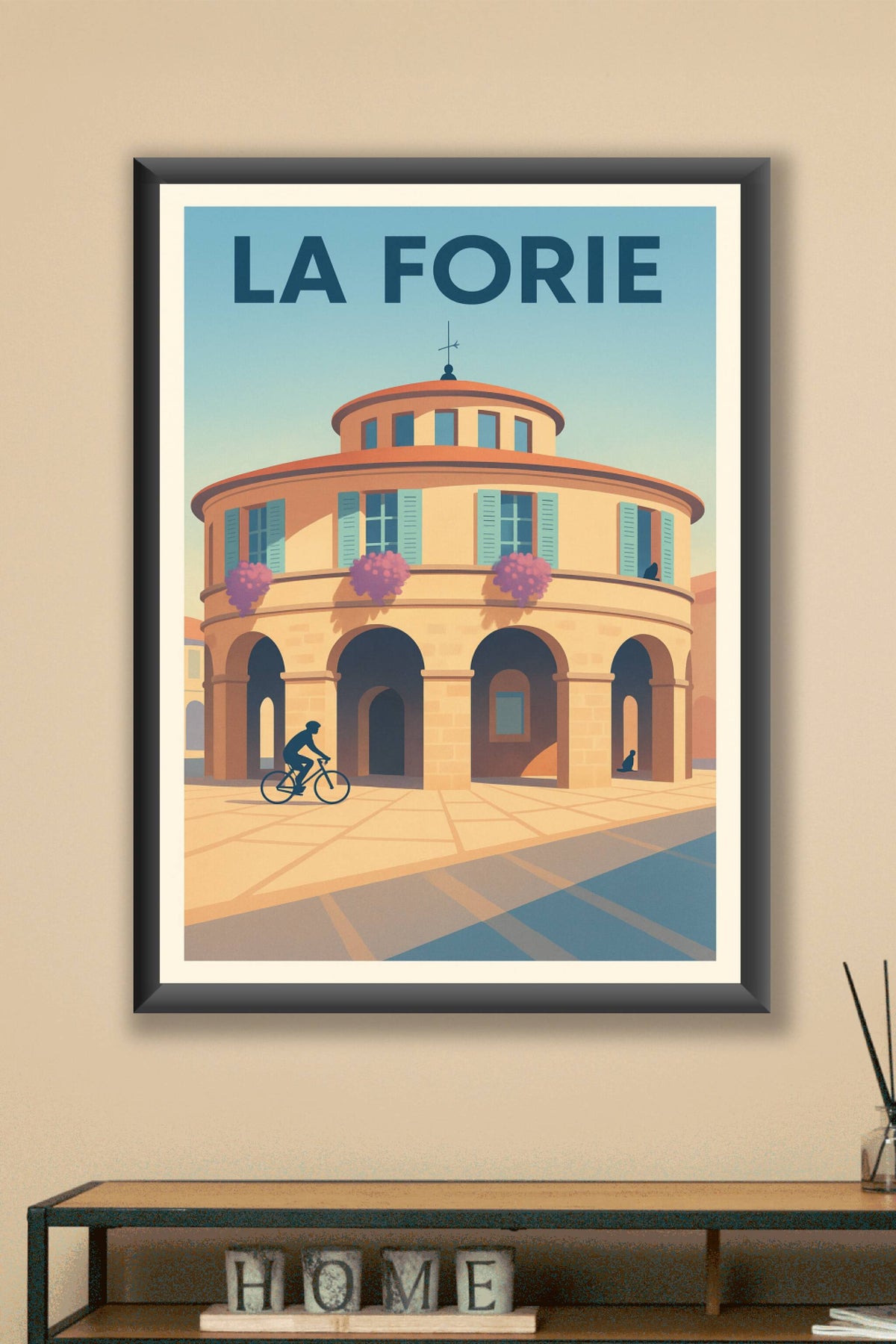 Affiche La Forie — Charme intemporel en pleine lumière · poster d'art de La Forie