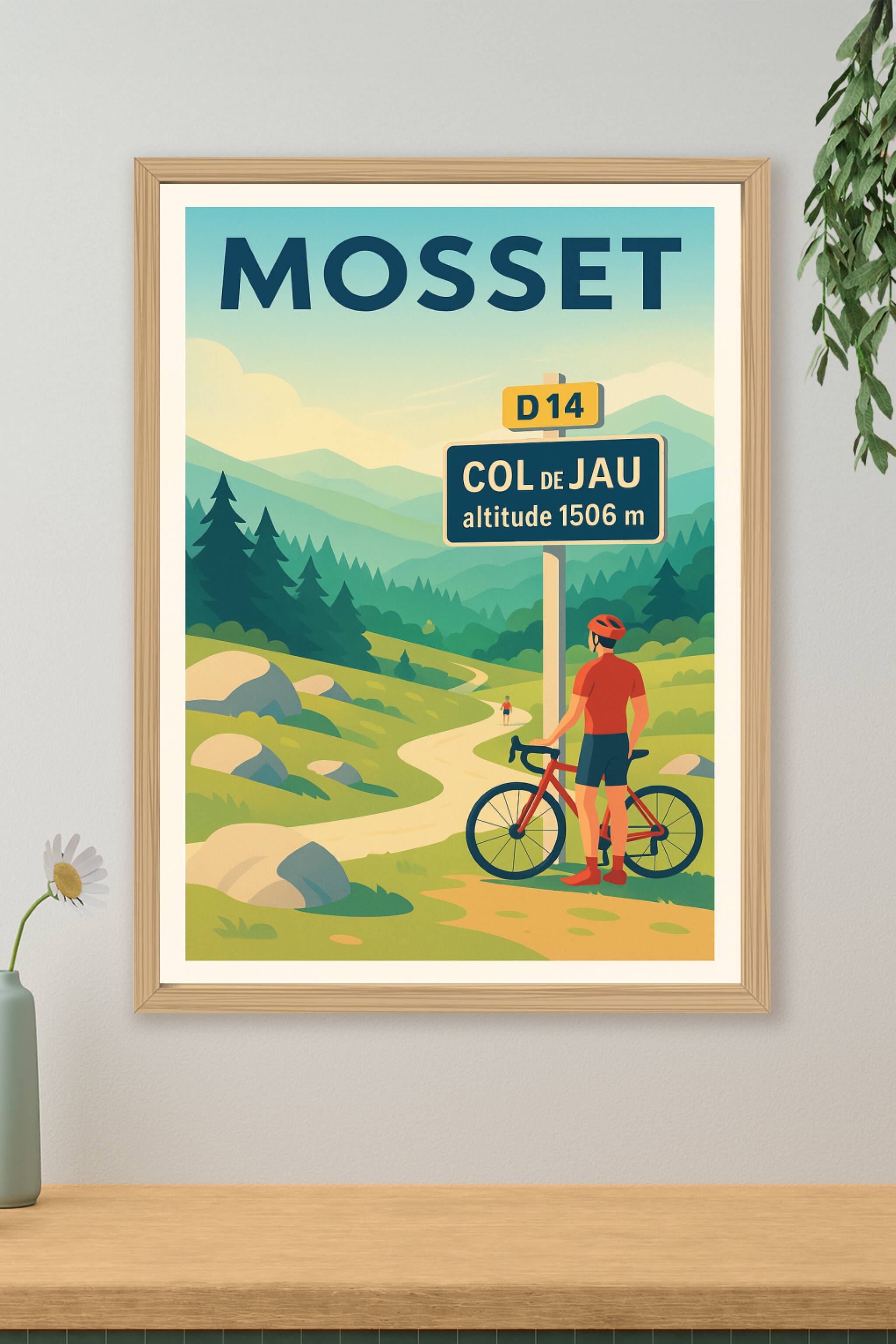 Affiche de Mosset - Escapade au Col de Jau