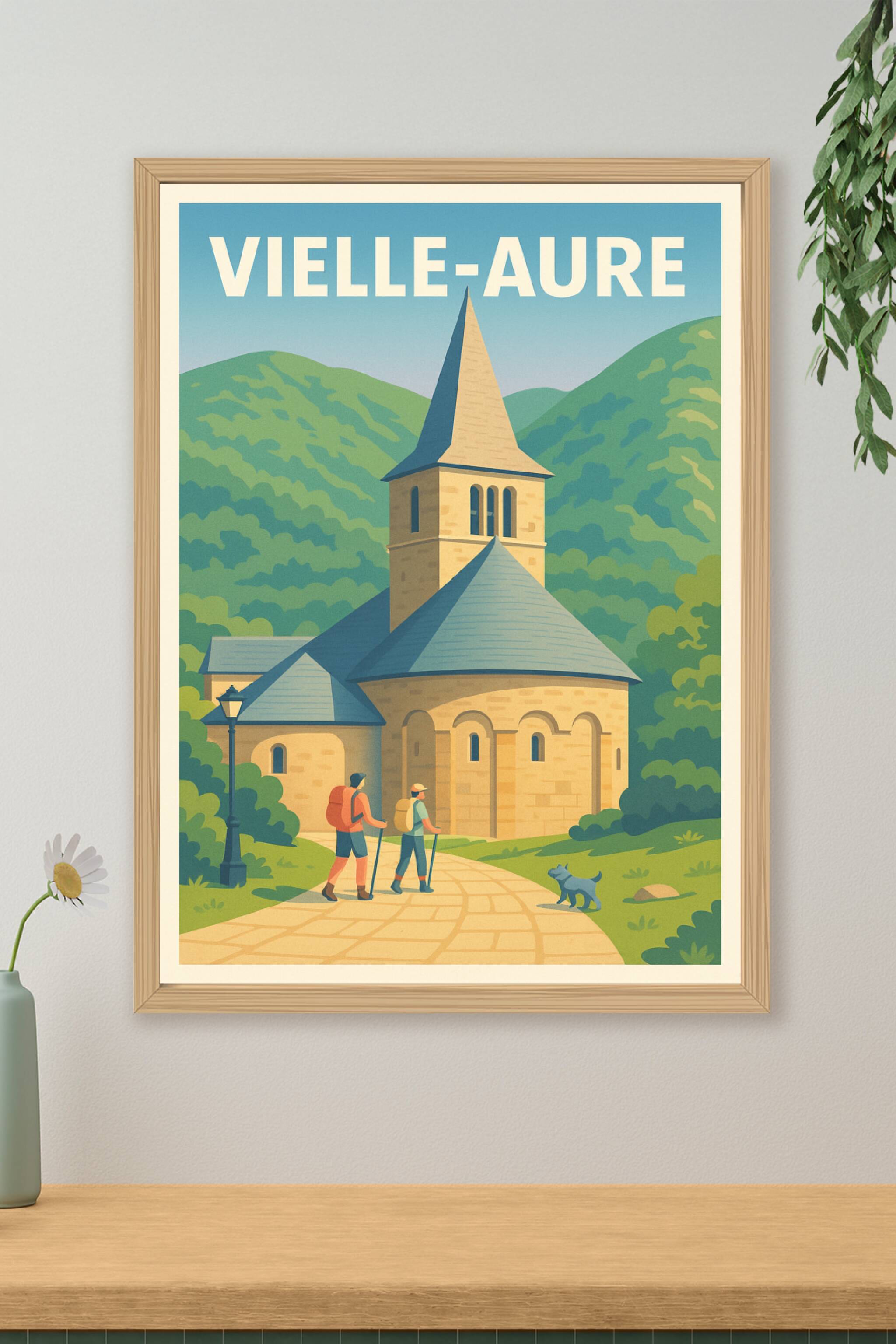 Affiche de Vielle-Aure - Escapade nature et patrimoine