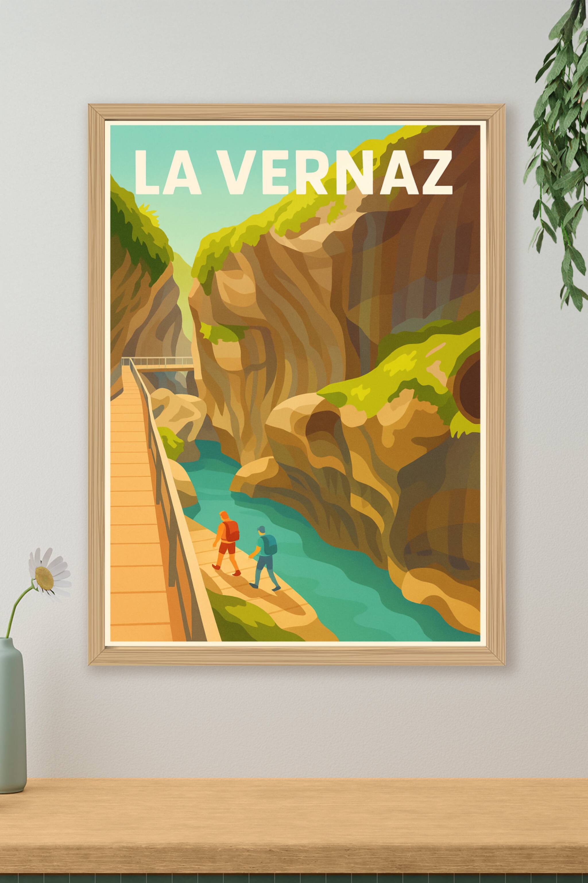Affiche de La Vernaz - Évasion au cœur des gorges sauvages