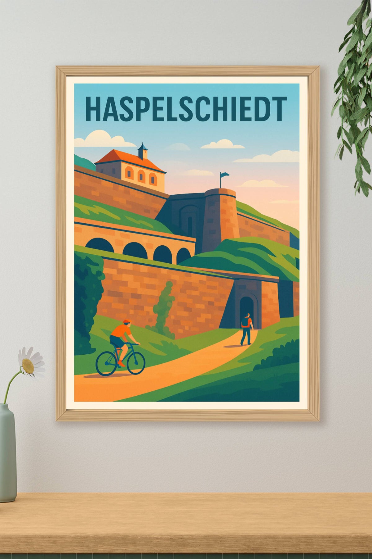Affiche Haspelschiedt — Splendeur et nature à l'état pur · poster d'art de Haspelschiedt