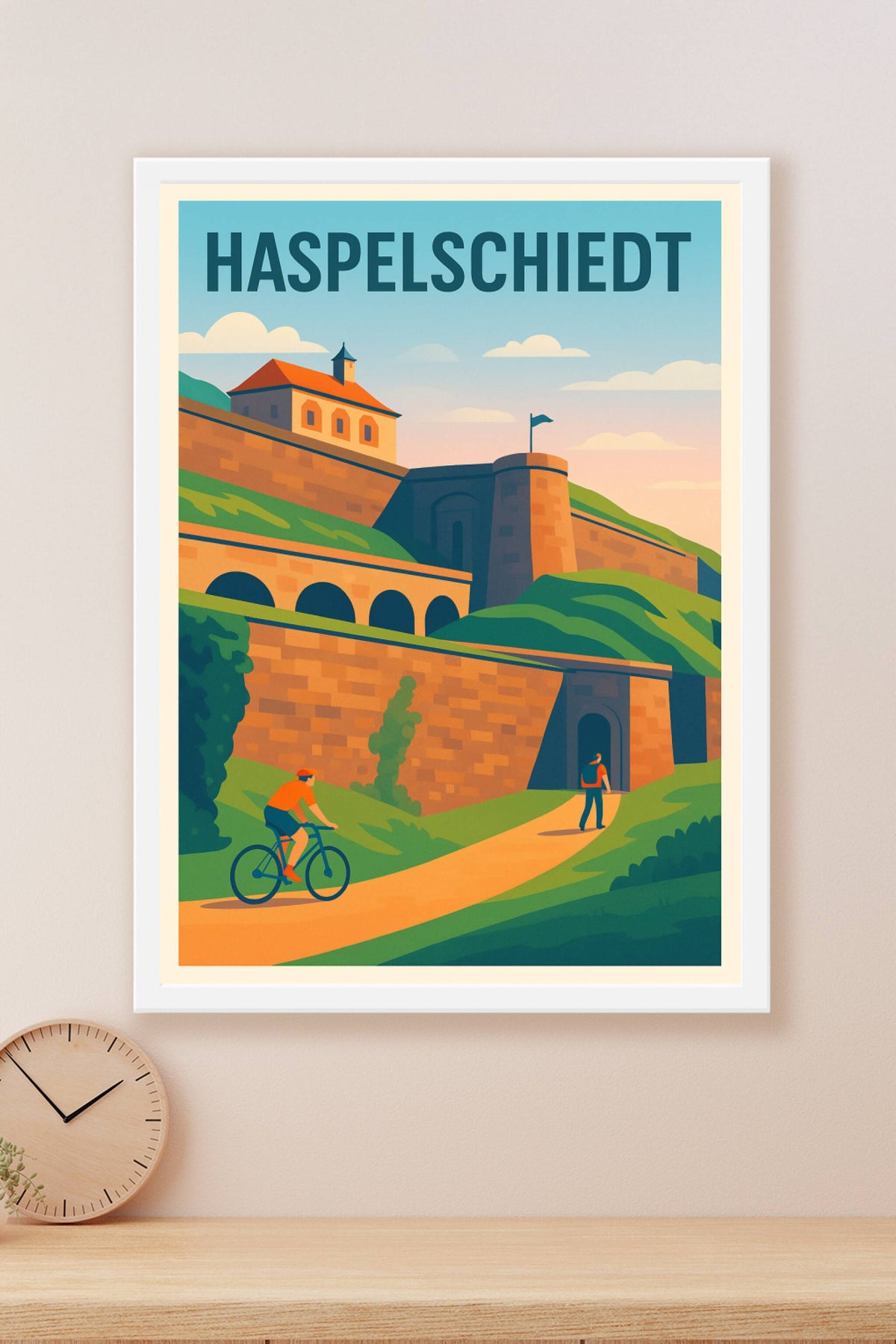 Affiche Haspelschiedt — Splendeur et nature à l'état pur · poster d'art de Haspelschiedt