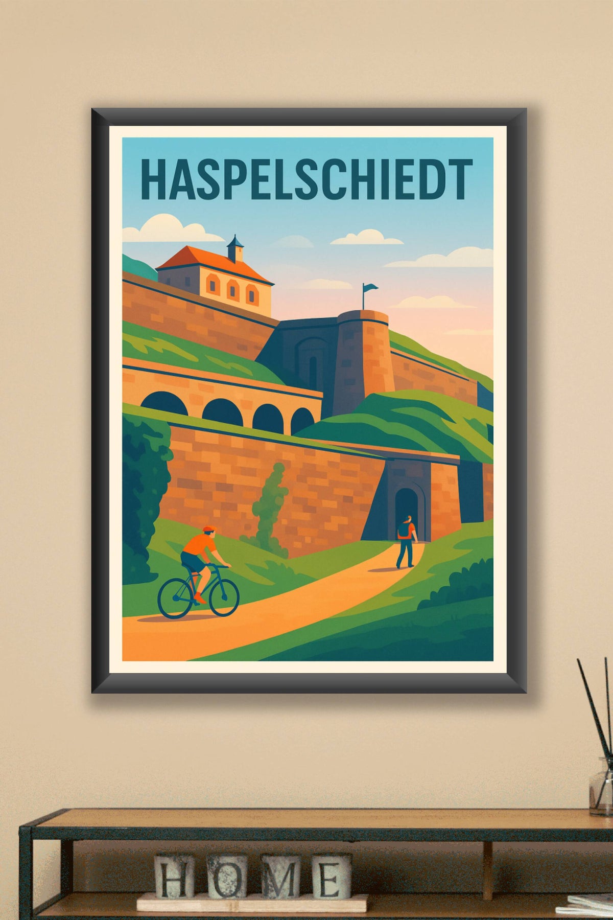 Affiche Haspelschiedt — Splendeur et nature à l'état pur · poster d'art de Haspelschiedt