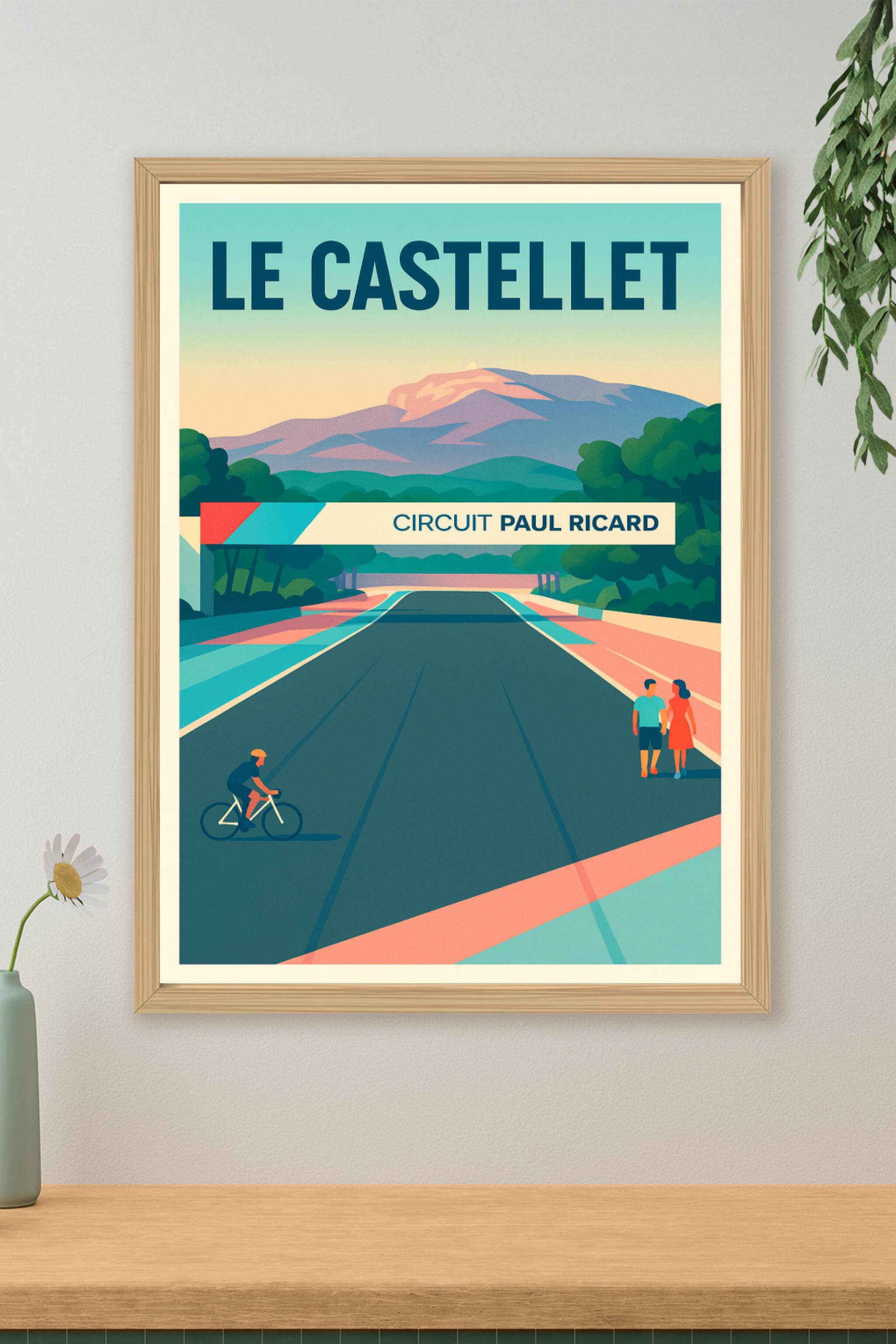 Affiche de Le Castellet - Évasion sport et nature au Circuit Paul Ricard