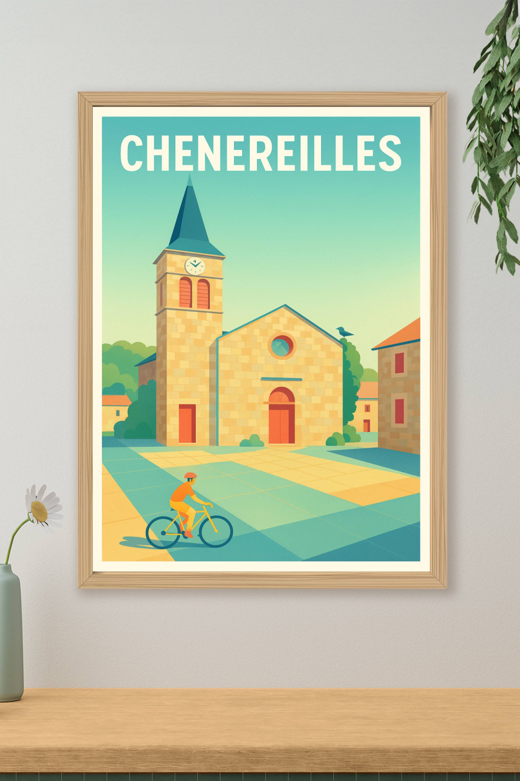 Affiche de Cheneireilles - Charme et sérénité au cœur du village