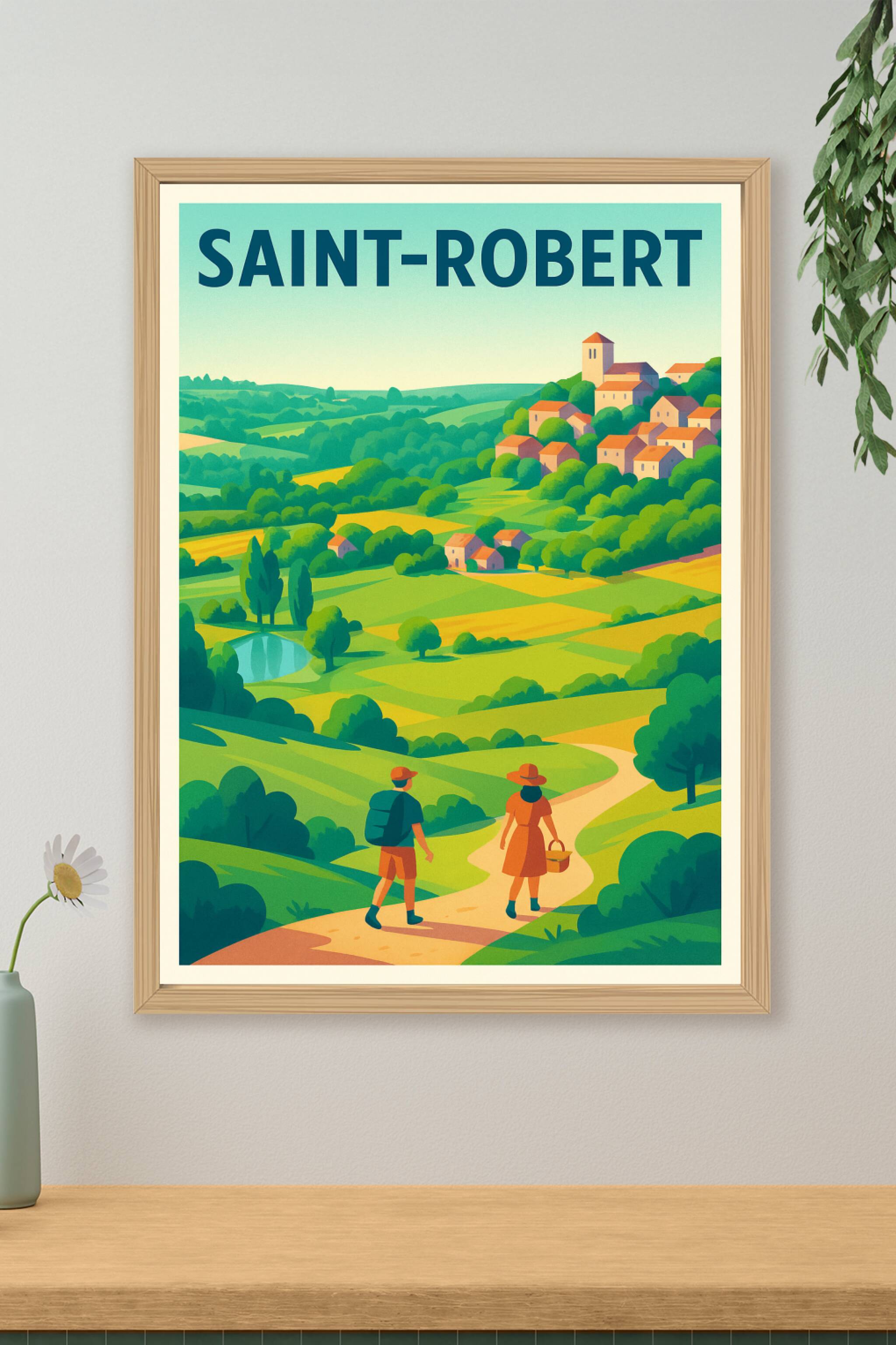 Affiche de Saint-Robert - Escapade bucolique au cœur de la nature