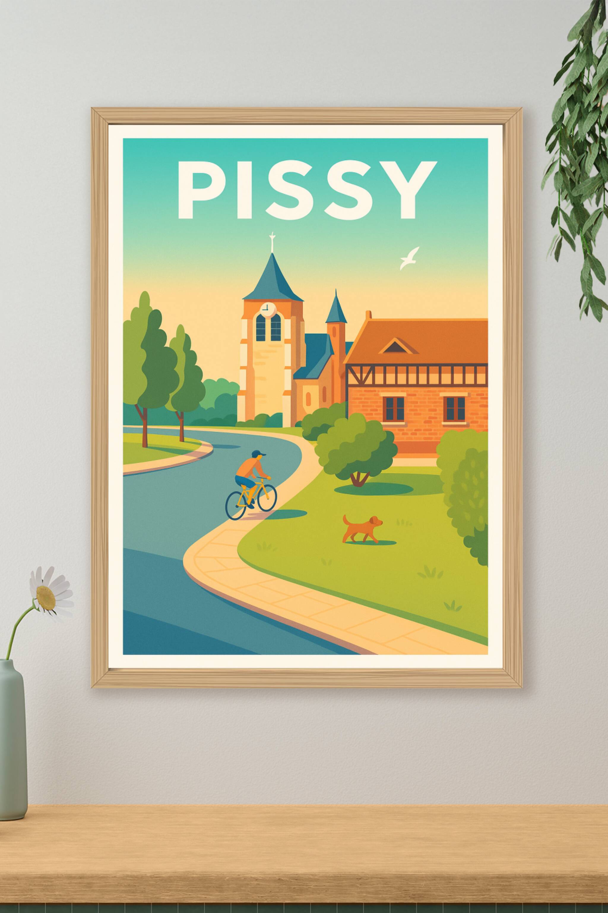 Affiche de Pissy - Charme et sérénité campagnarde