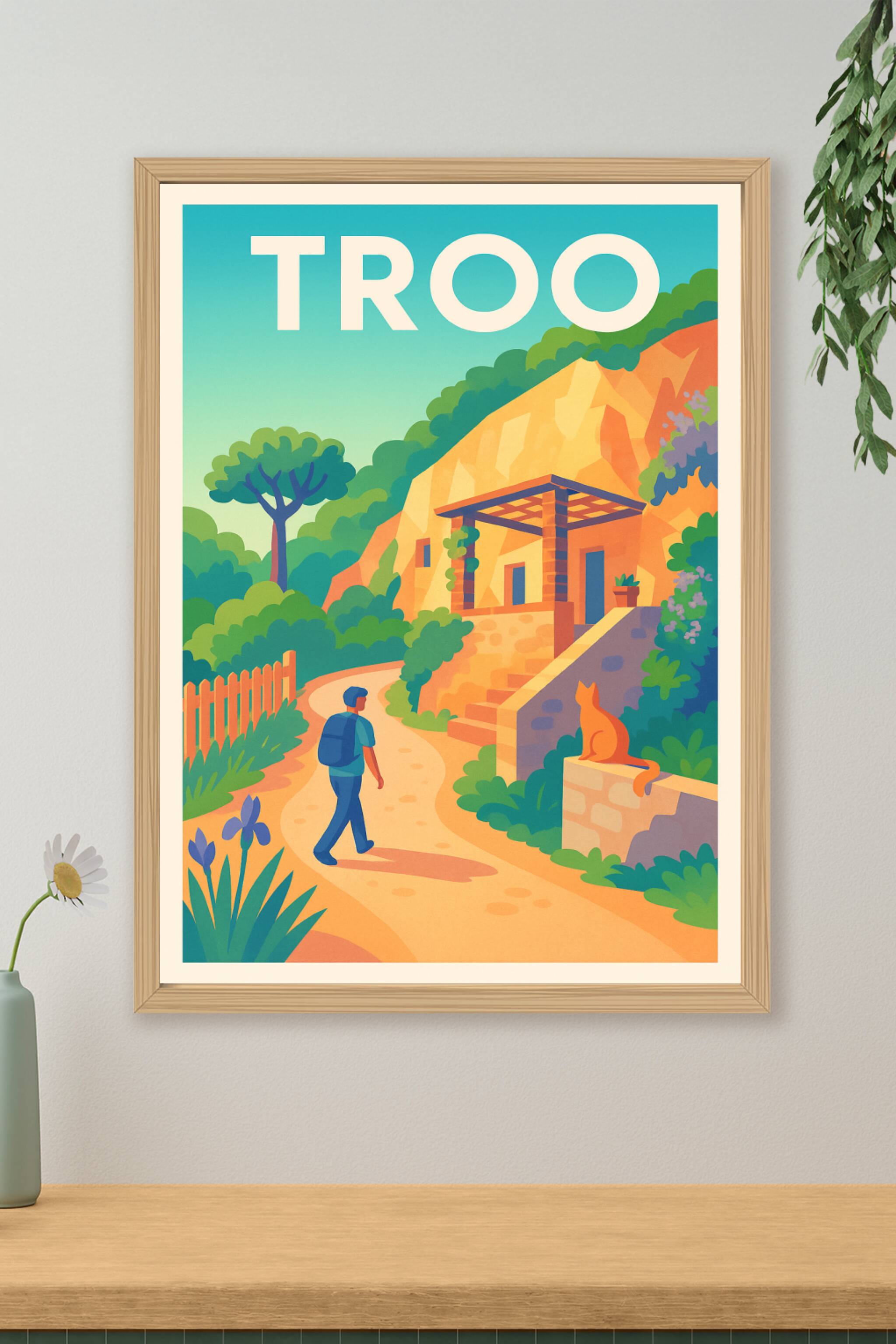 Affiche de Troo - Promenade paisible en nature