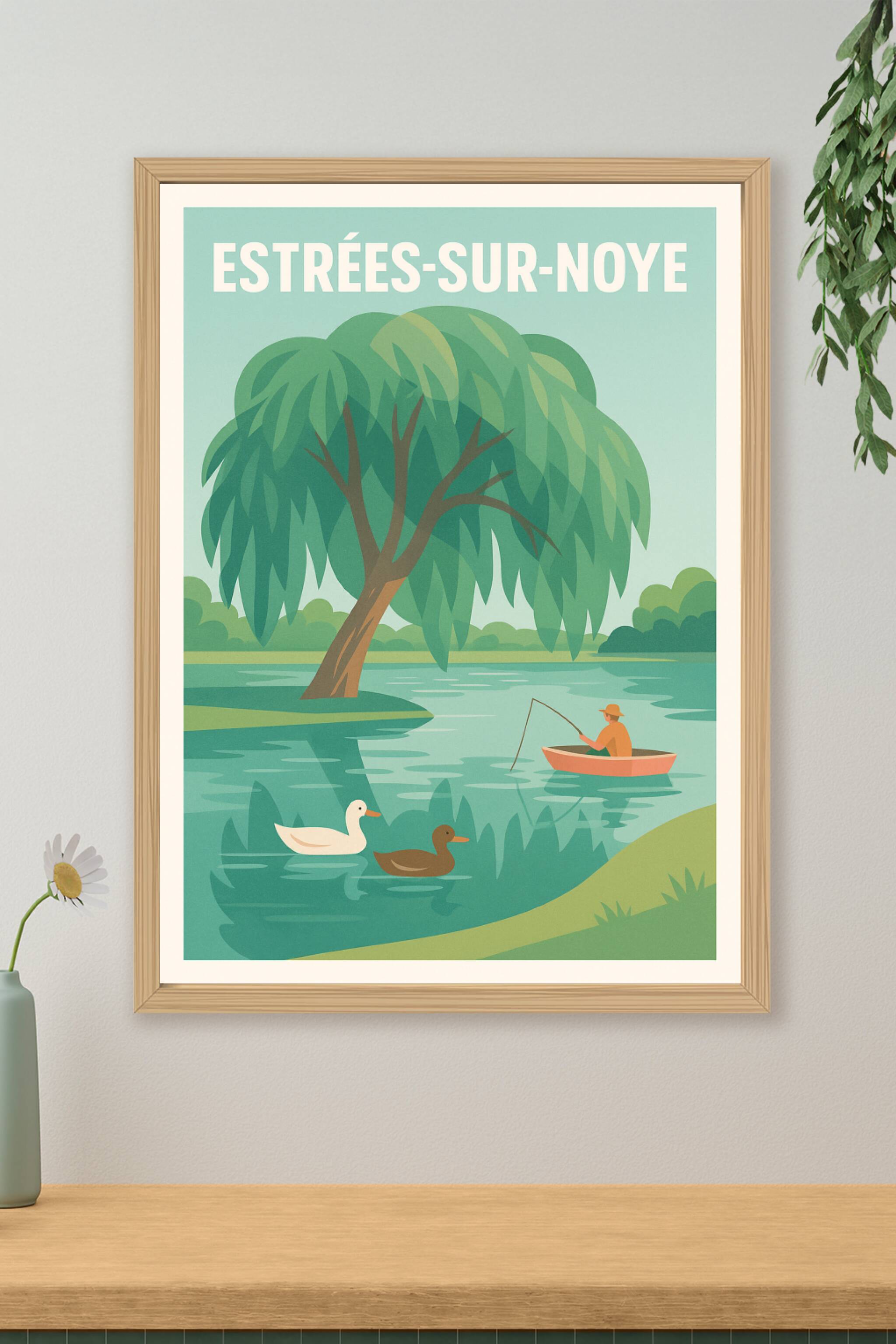 Affiche de Estrées-sur-Noye - Douceur et sérénité au bord de l'eau