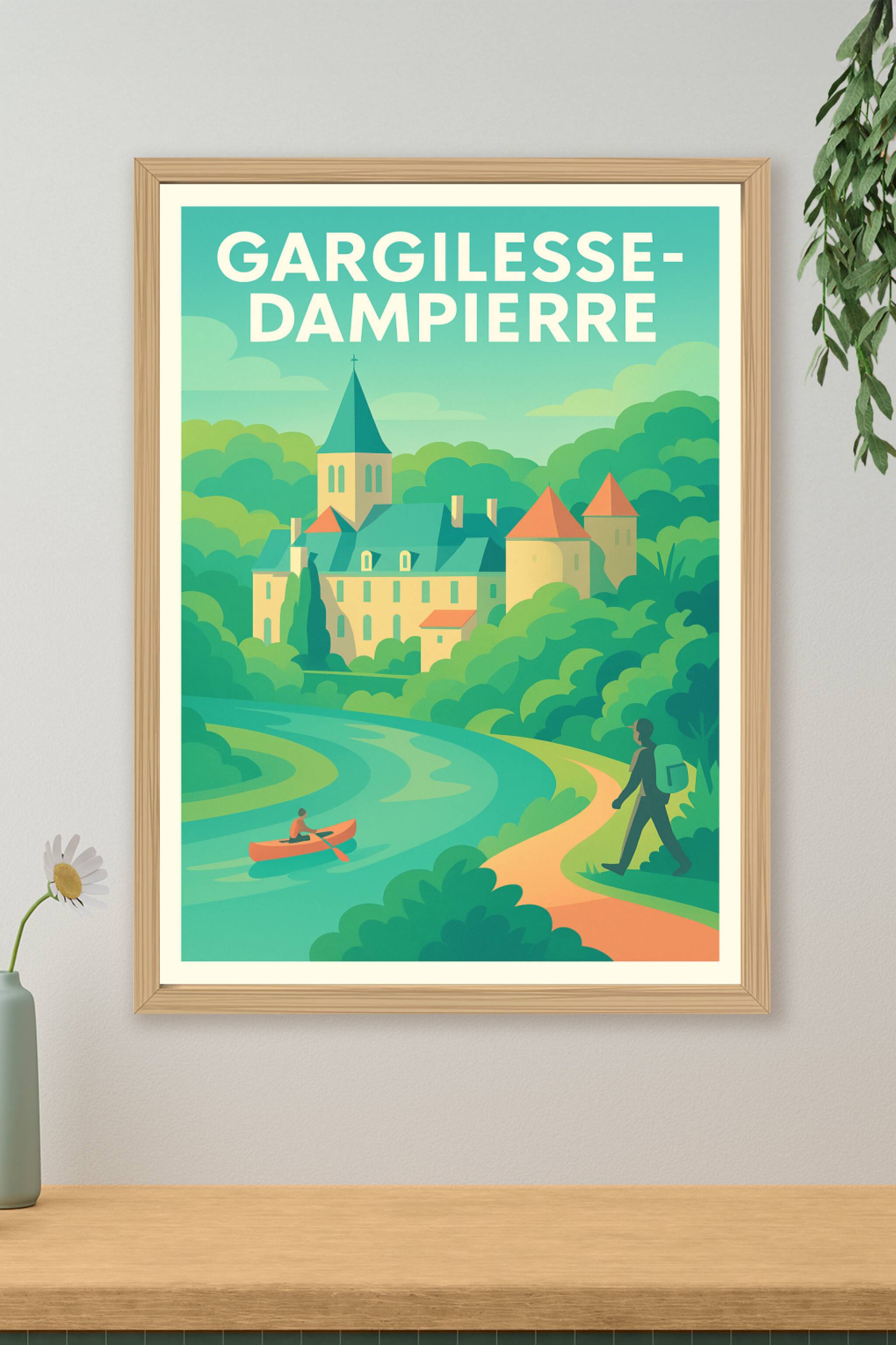 Affiche de Gargilesse-Dampierre - Évasion au cœur de la nature