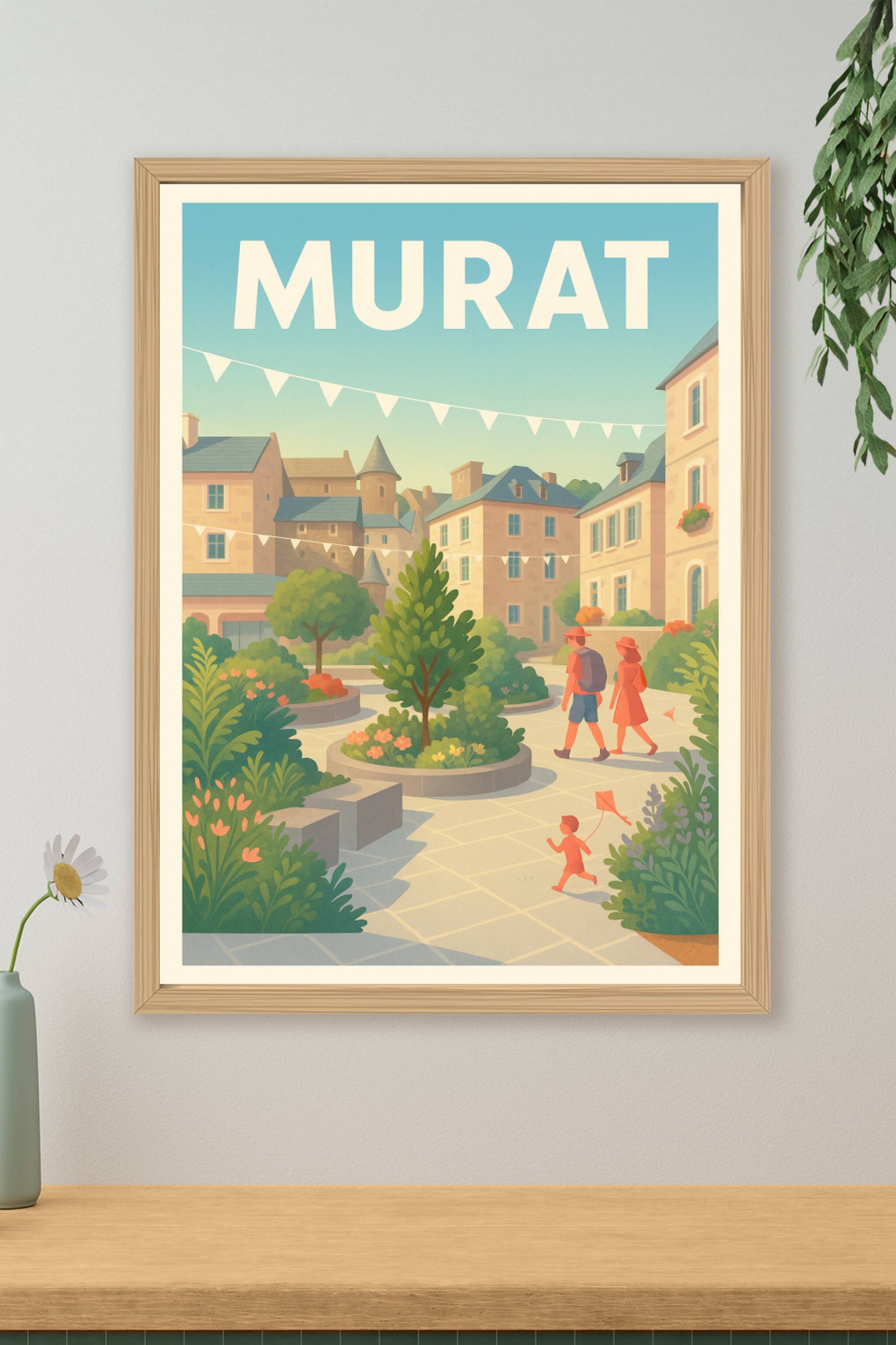 Affiche de Murat - Charme et douceur d'un village animé