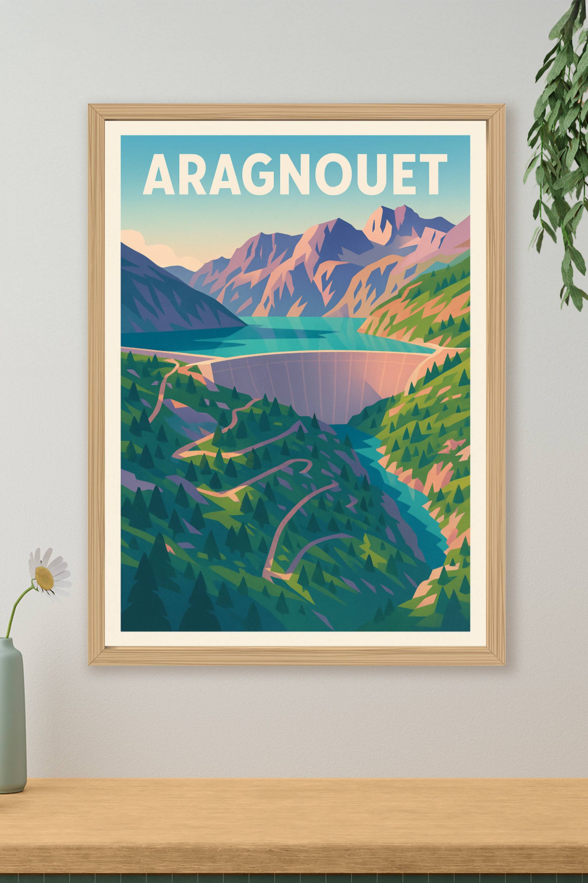 Affiche de Aragnouet - Escapade nature au cœur des Pyrénées