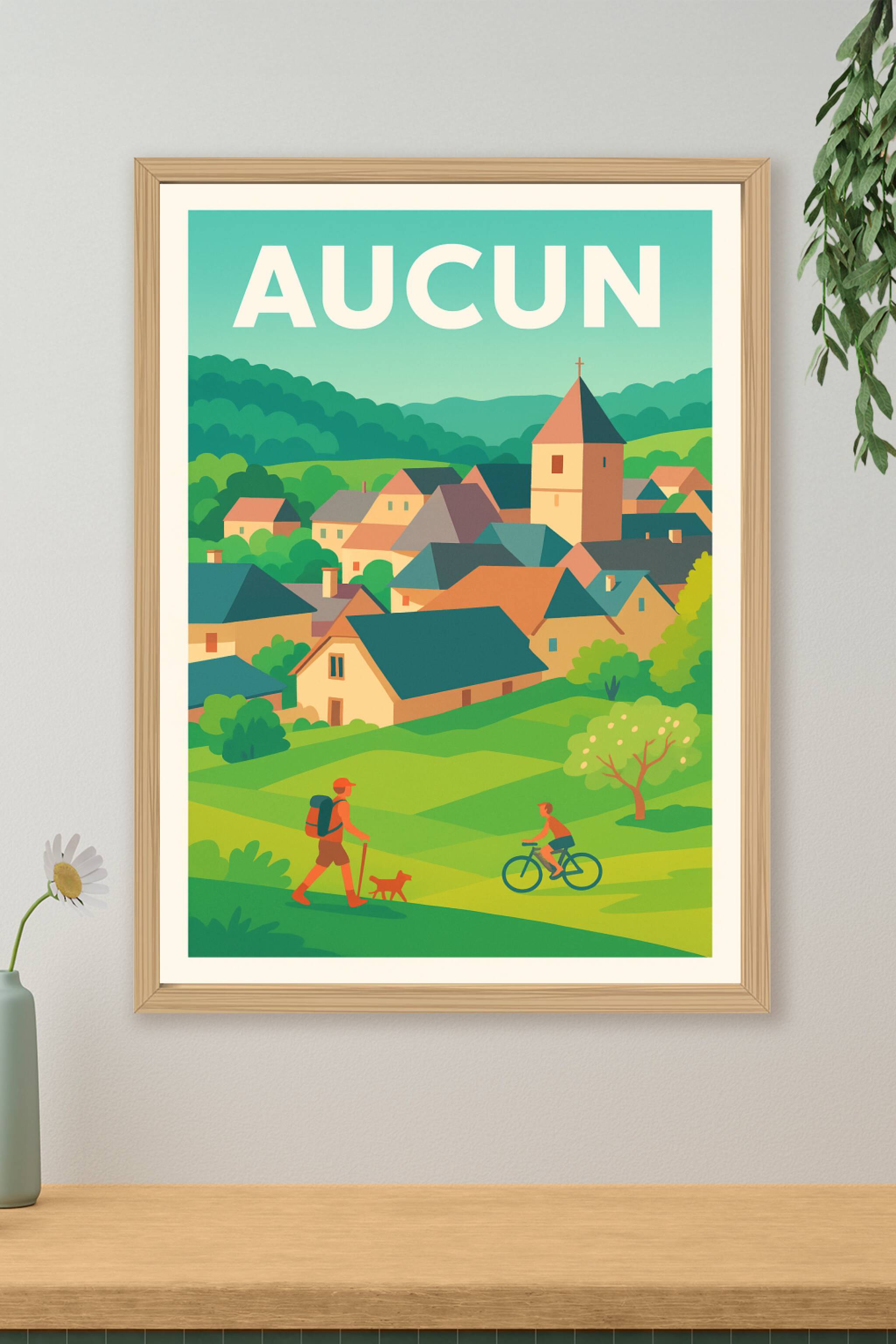 Affiche de Aucun - Charme bucolique et village paisible