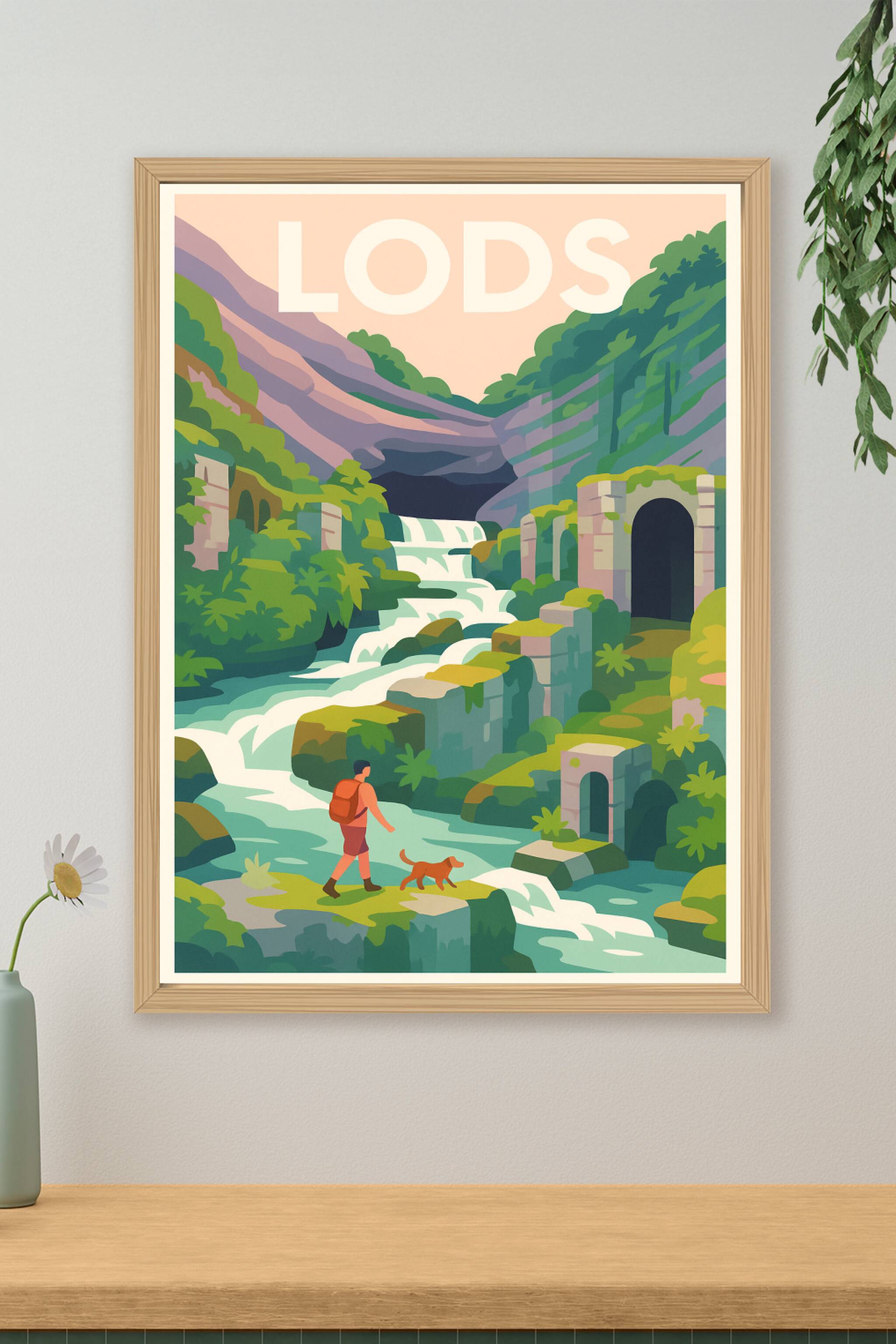 Affiche de Lods - Escapade naturelle et authentique