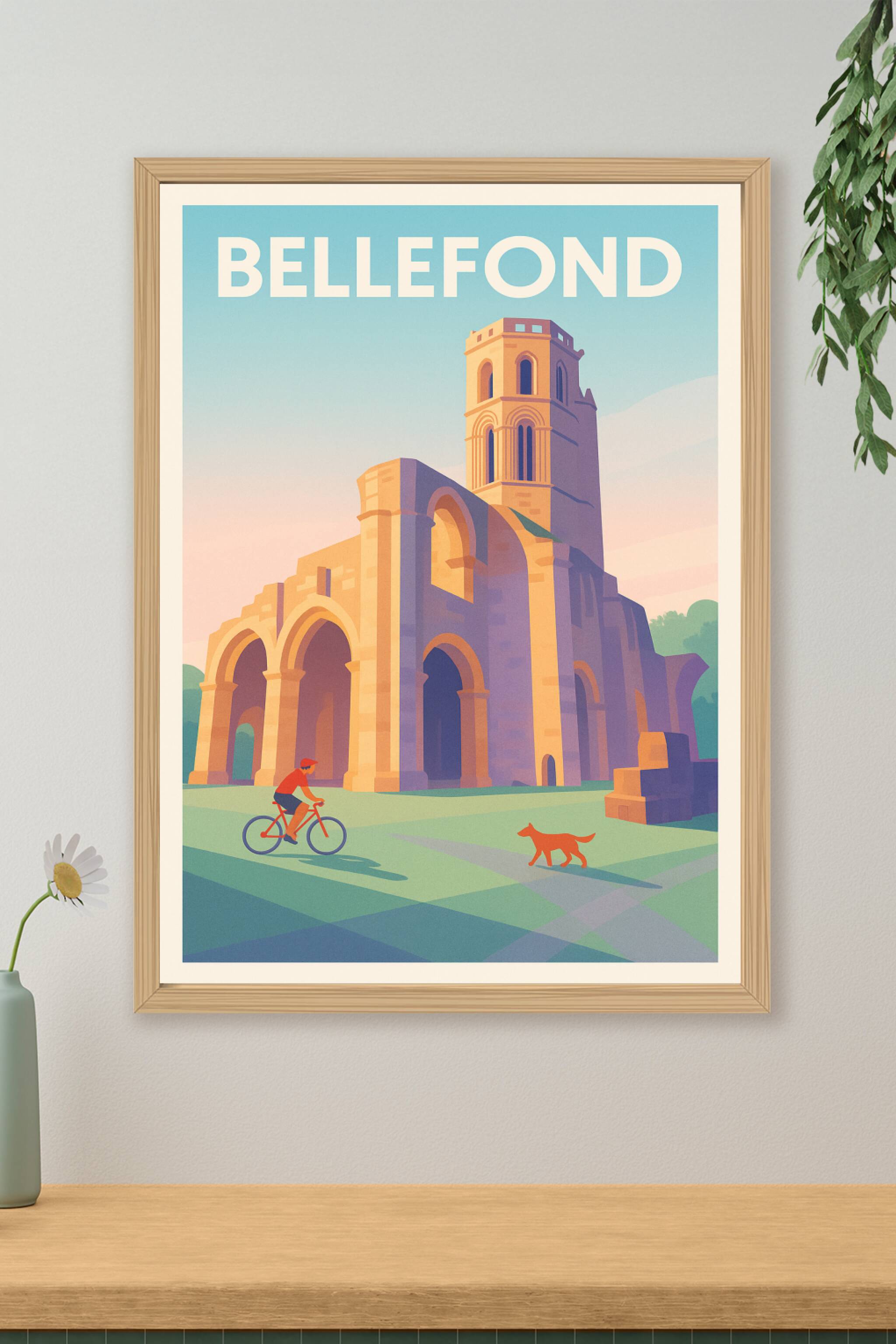 Affiche de Bellefond - Charme historique et douceur de vie