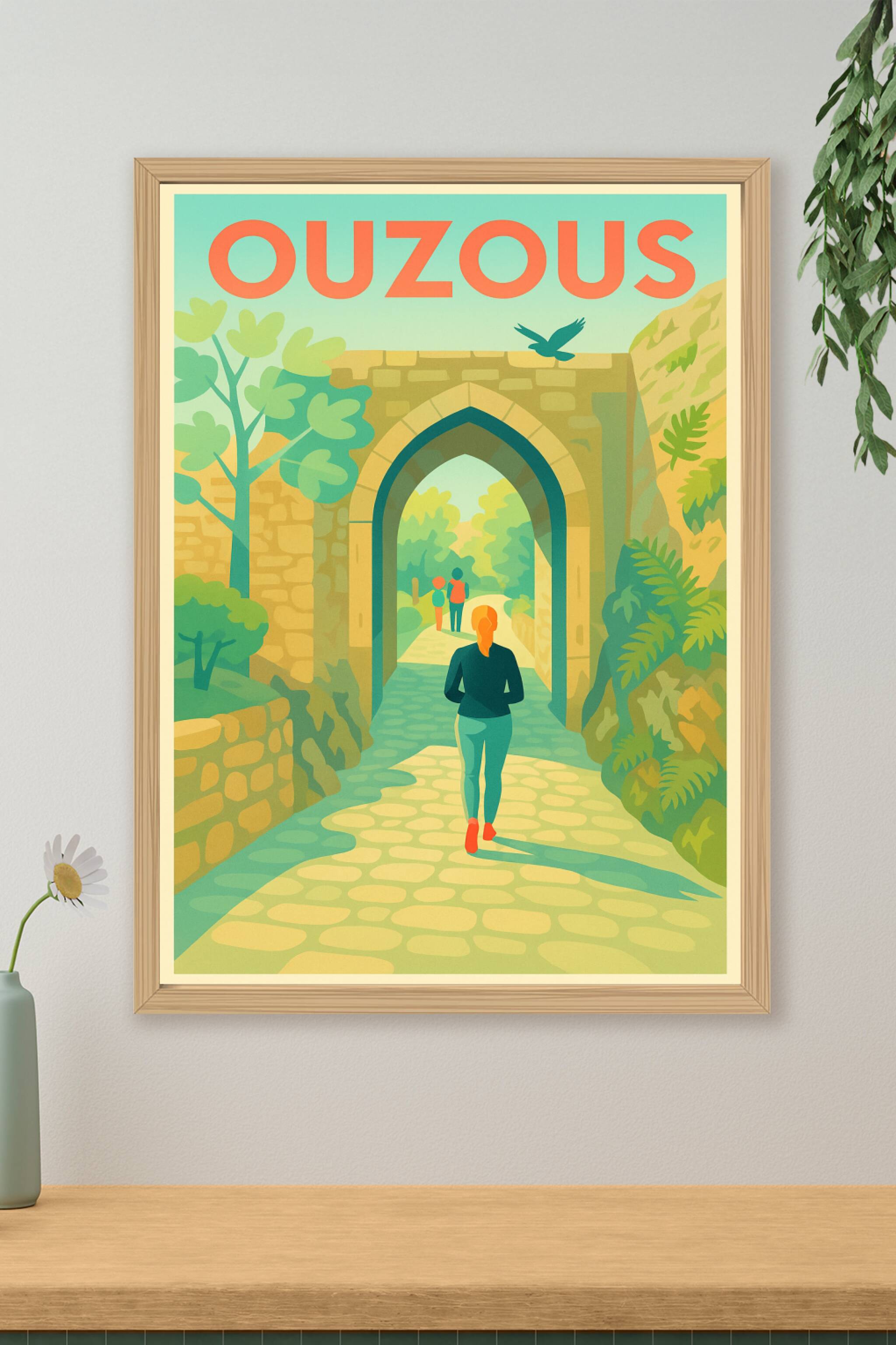Affiche de Ouzous - Escapade au cœur de la nature et de l'histoire