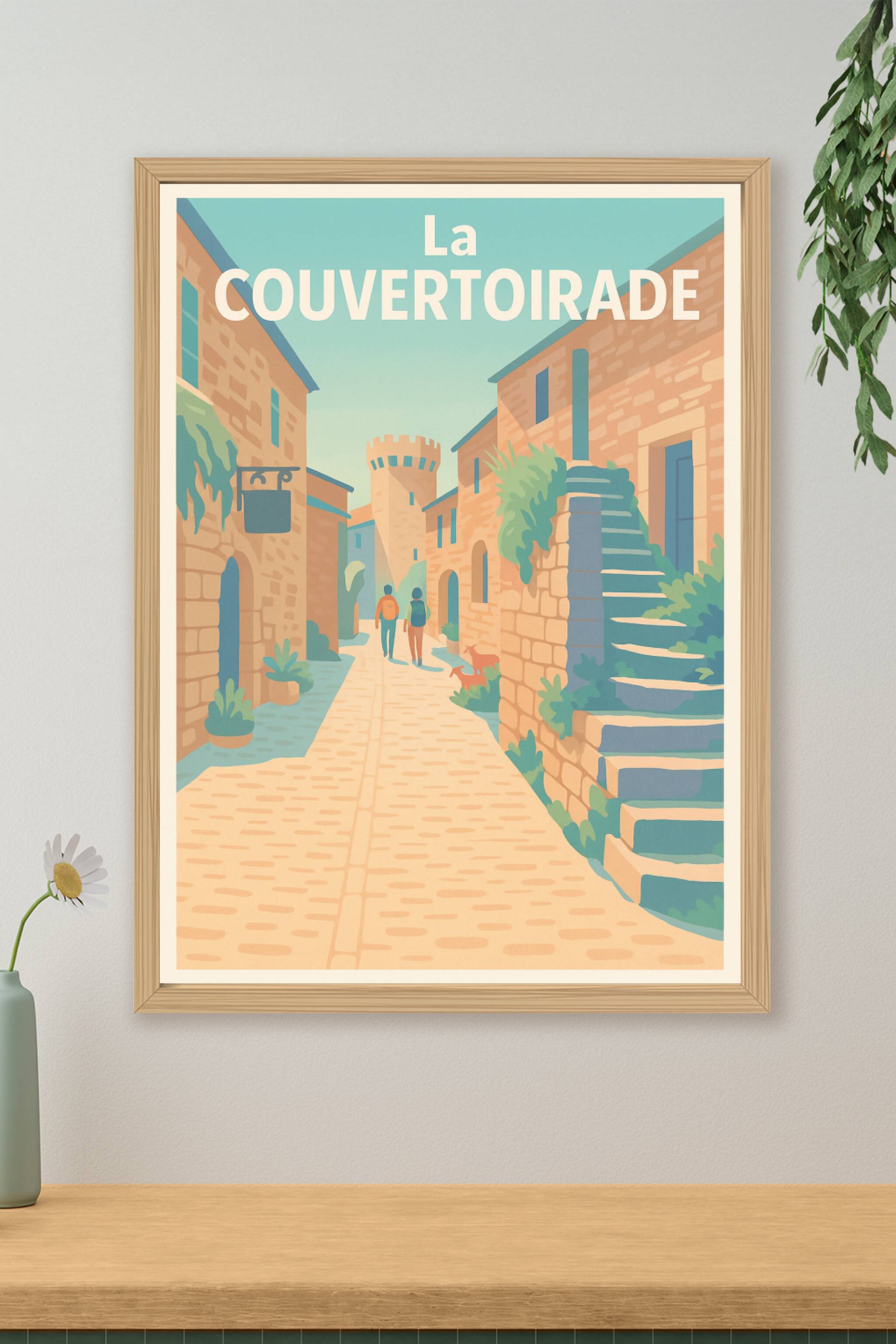 Affiche de La Couvertorade - Charme intemporel d'un village médiéval
