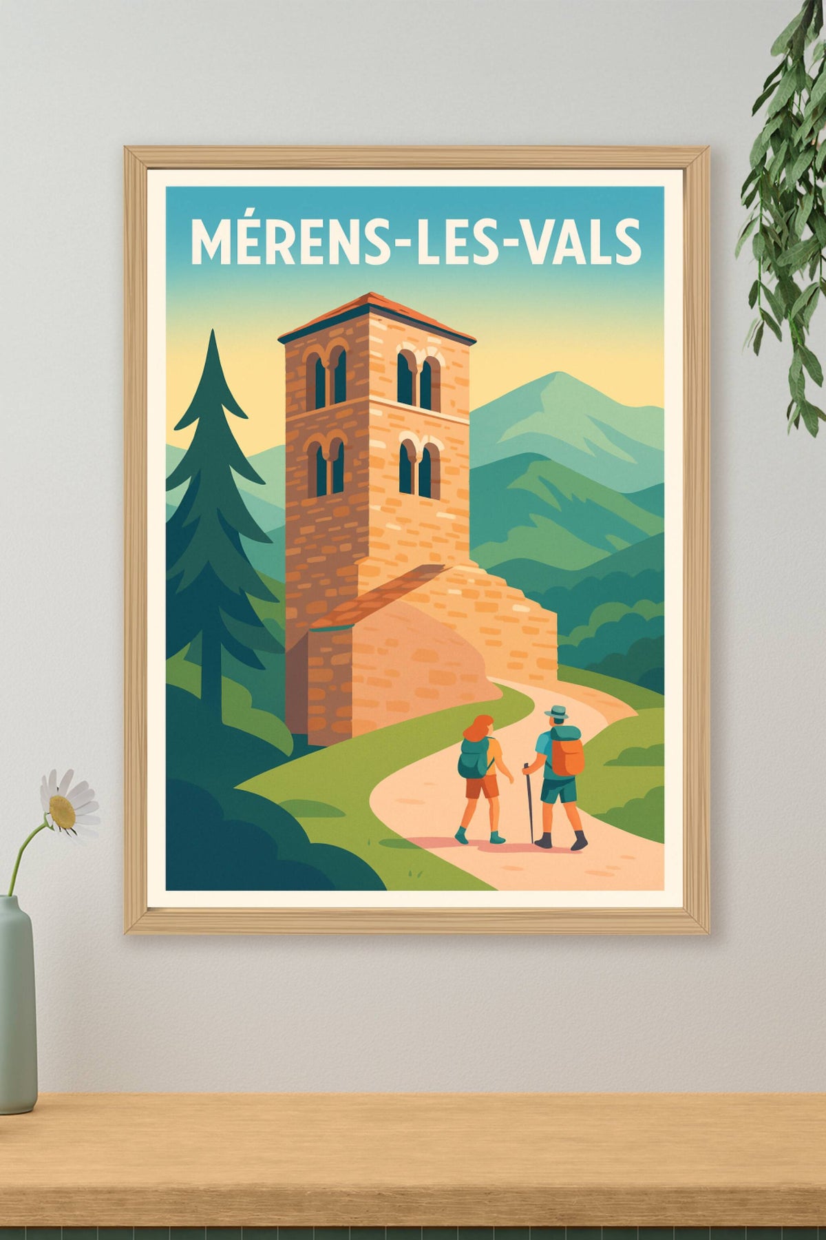 Affiche Bellefosse — Évasion Nature au Cœur de la Forêt · poster d'art de Bellefosse