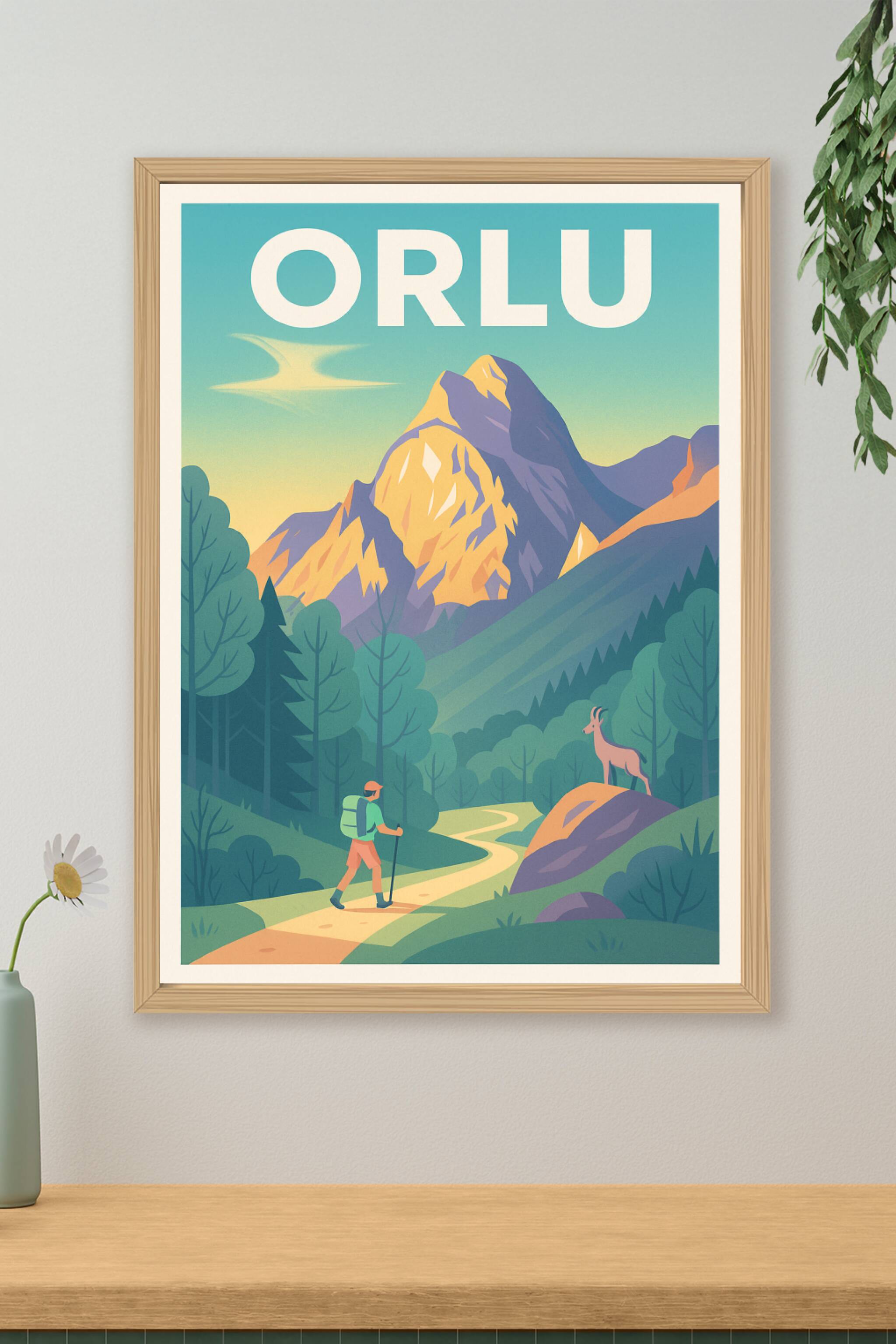 Affiche de Orlu - Escapade nature au cœur des montagnes