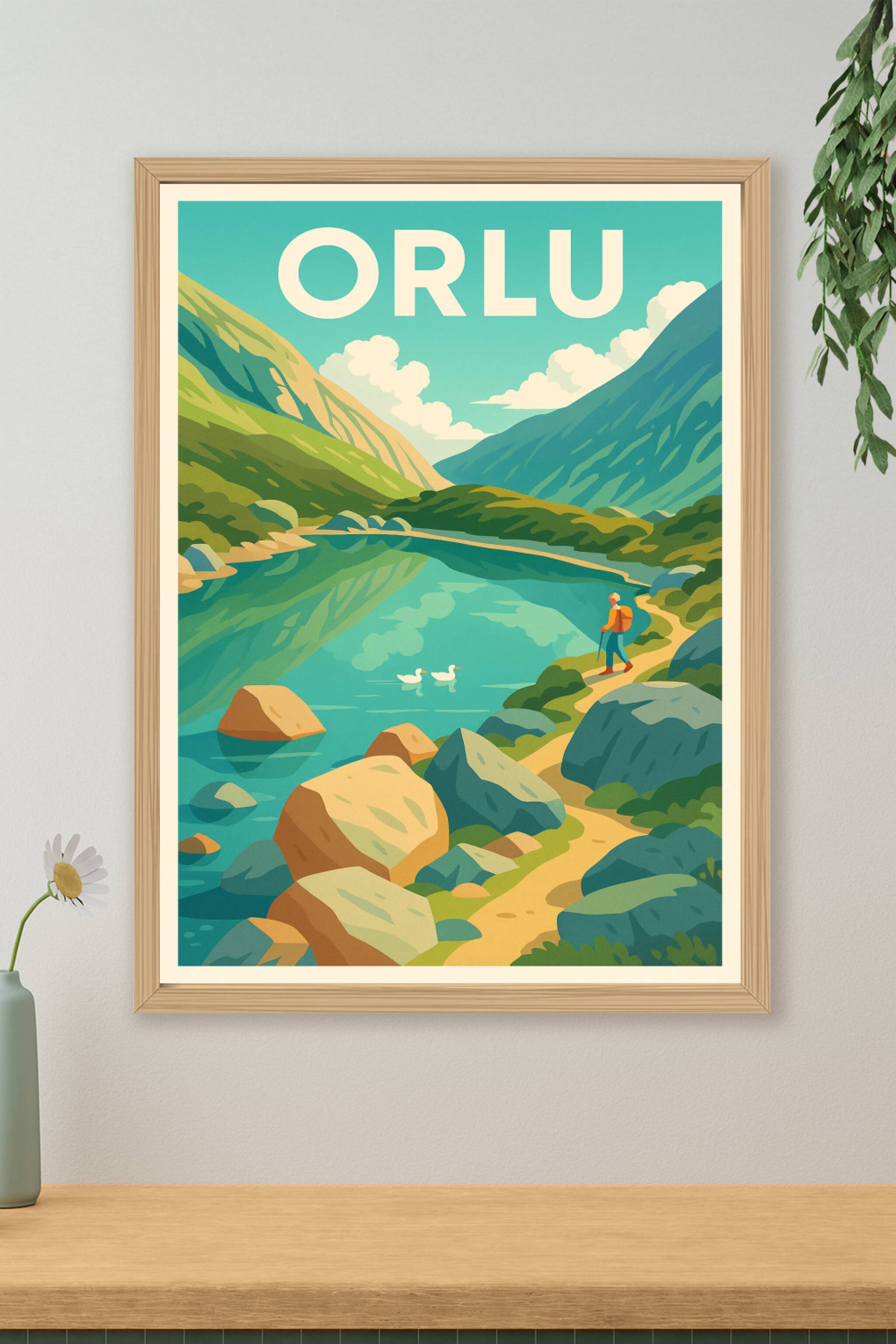 Affiche de Orlu - Évasion nature au cœur des montagnes