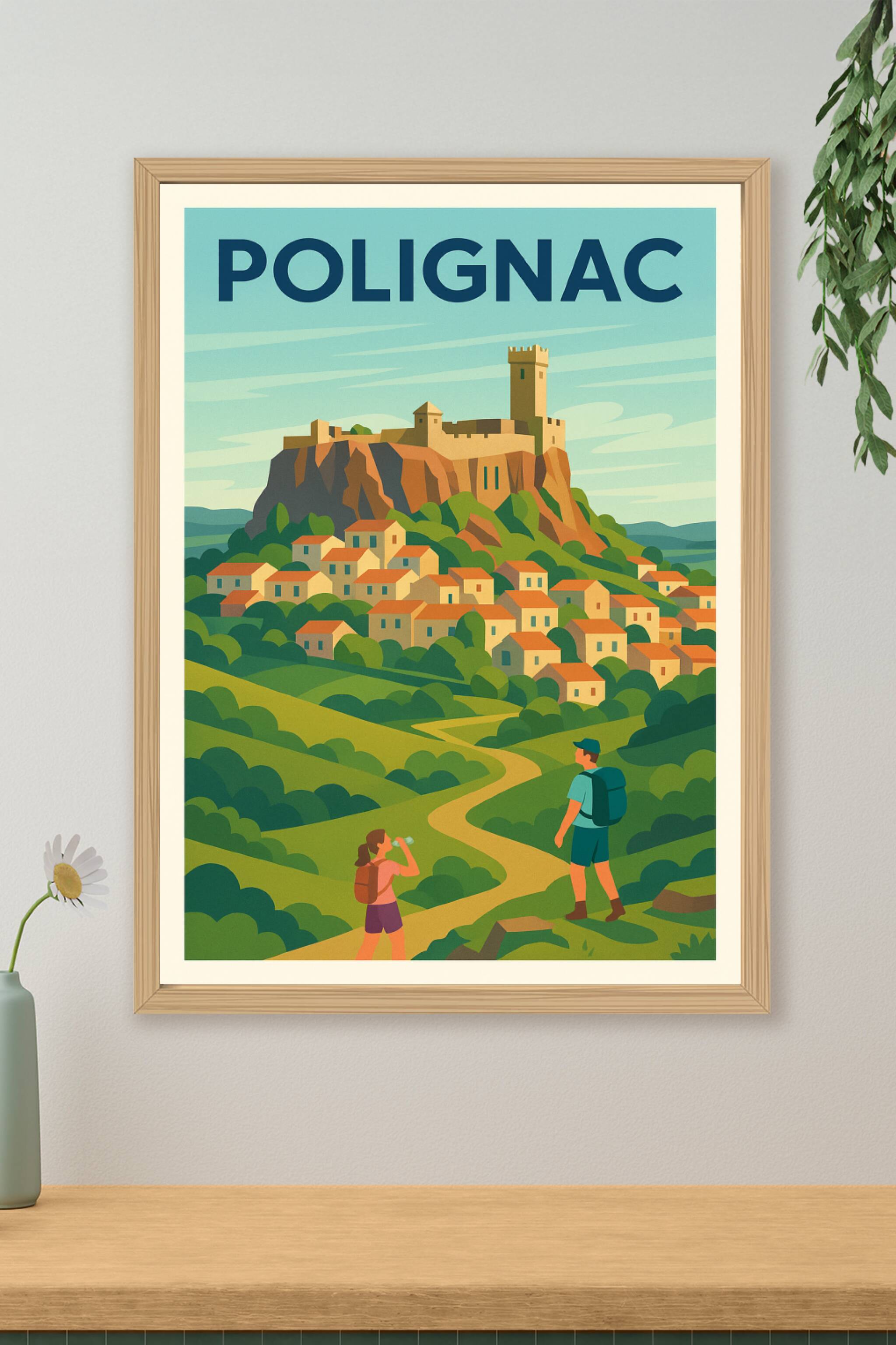 Affiche de Polignac - Exploration entre histoire et nature