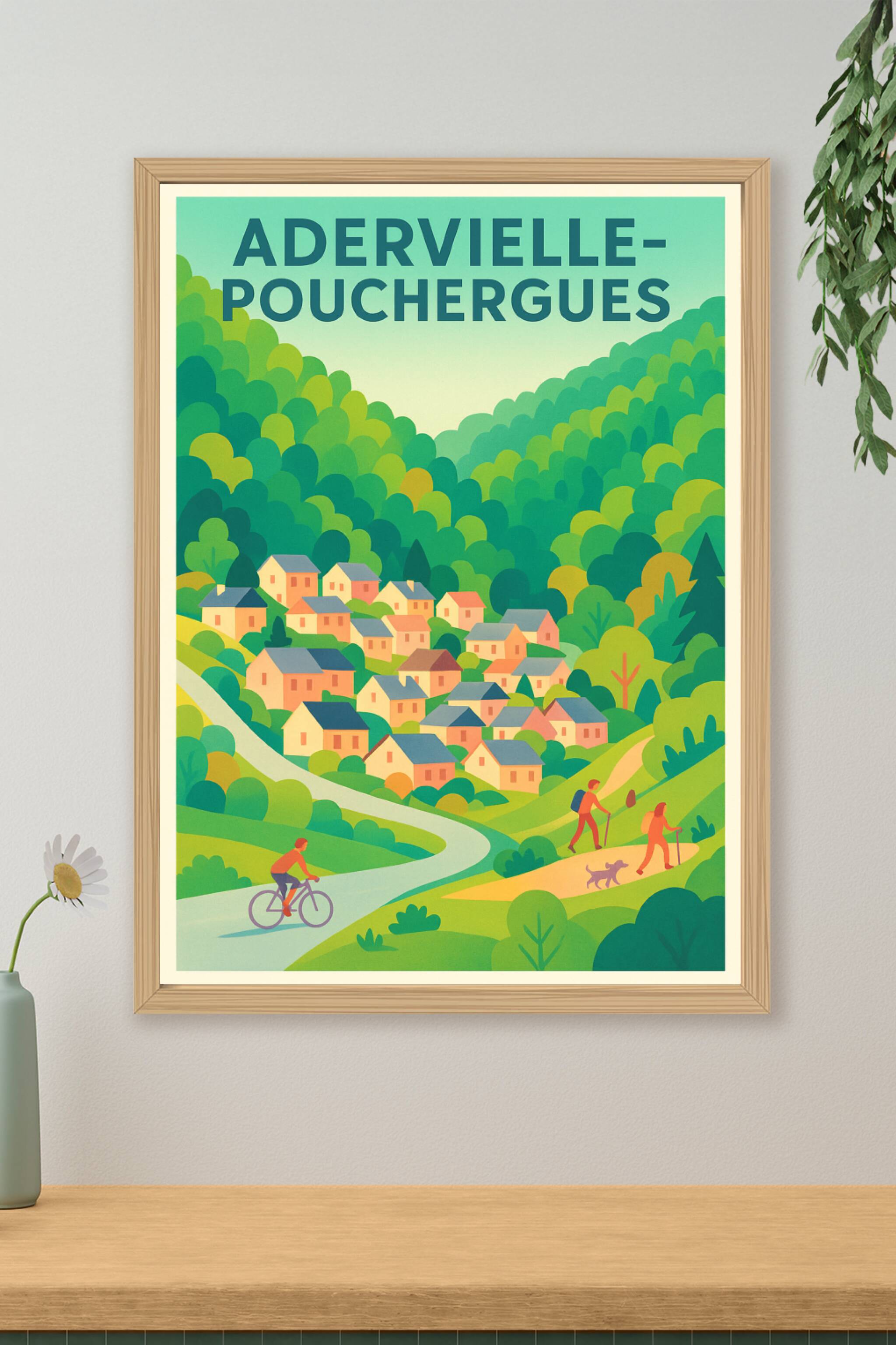 Affiche de Adervielle-Pouchergues - Escapade nature et douceur de vivre