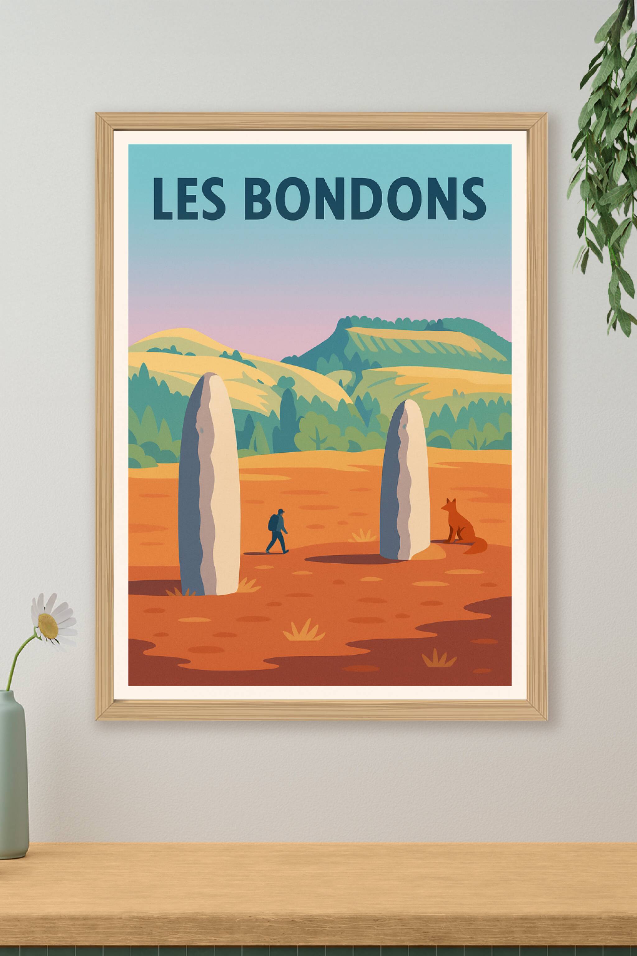 Affiche de Les Bondons - Mystères et nature préservée