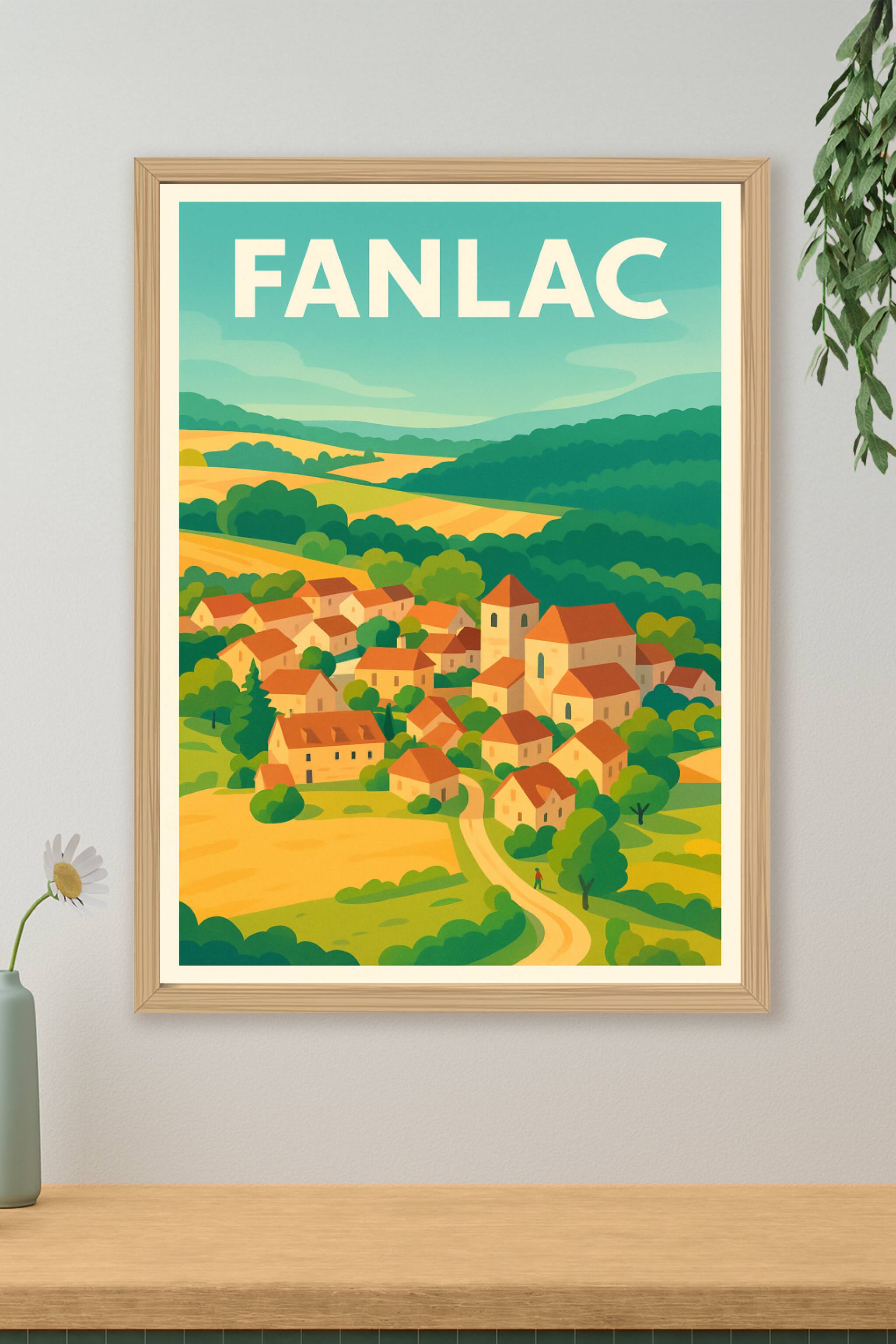 Affiche de Fanlac - Charmante escapade bucolique