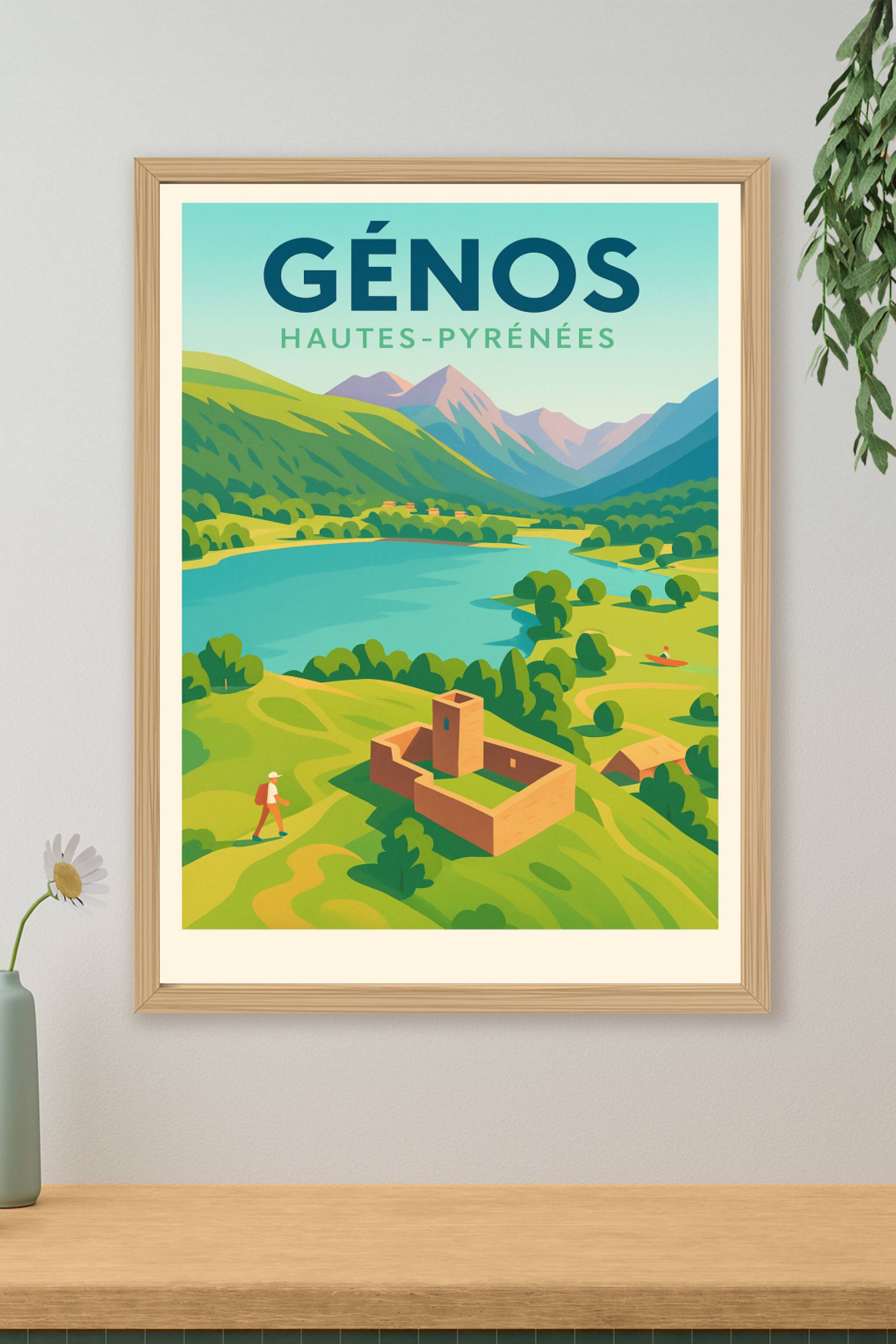Affiche de Génos - L'évasion naturelle au cœur des Hautes-Pyrénées