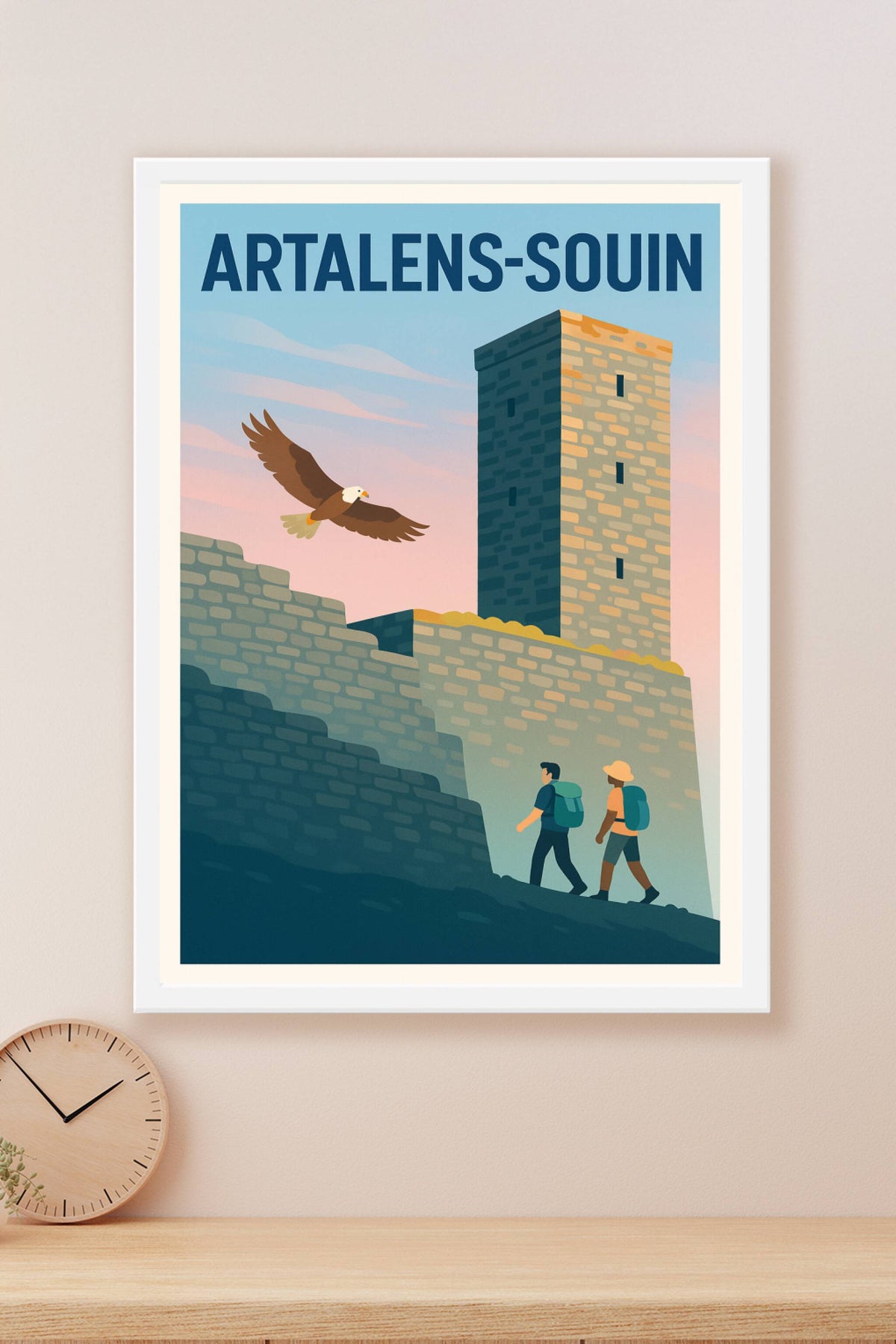 Affiche Artalens-Souin — Évasion au cœur de l'histoire · poster d'art de Artalens-Souin
