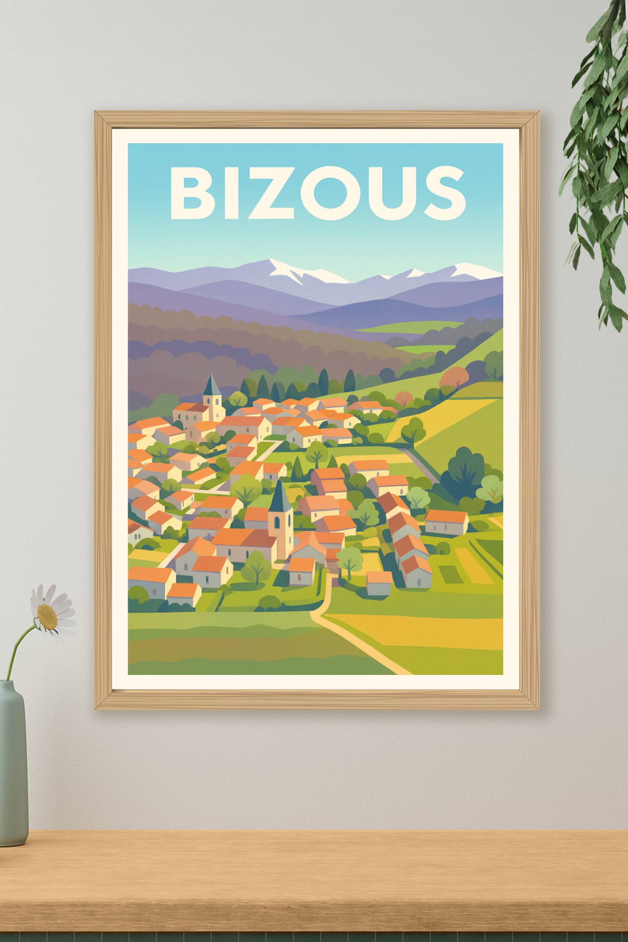 Affiche de Bizous - Charme et Sérénité Campagnarde